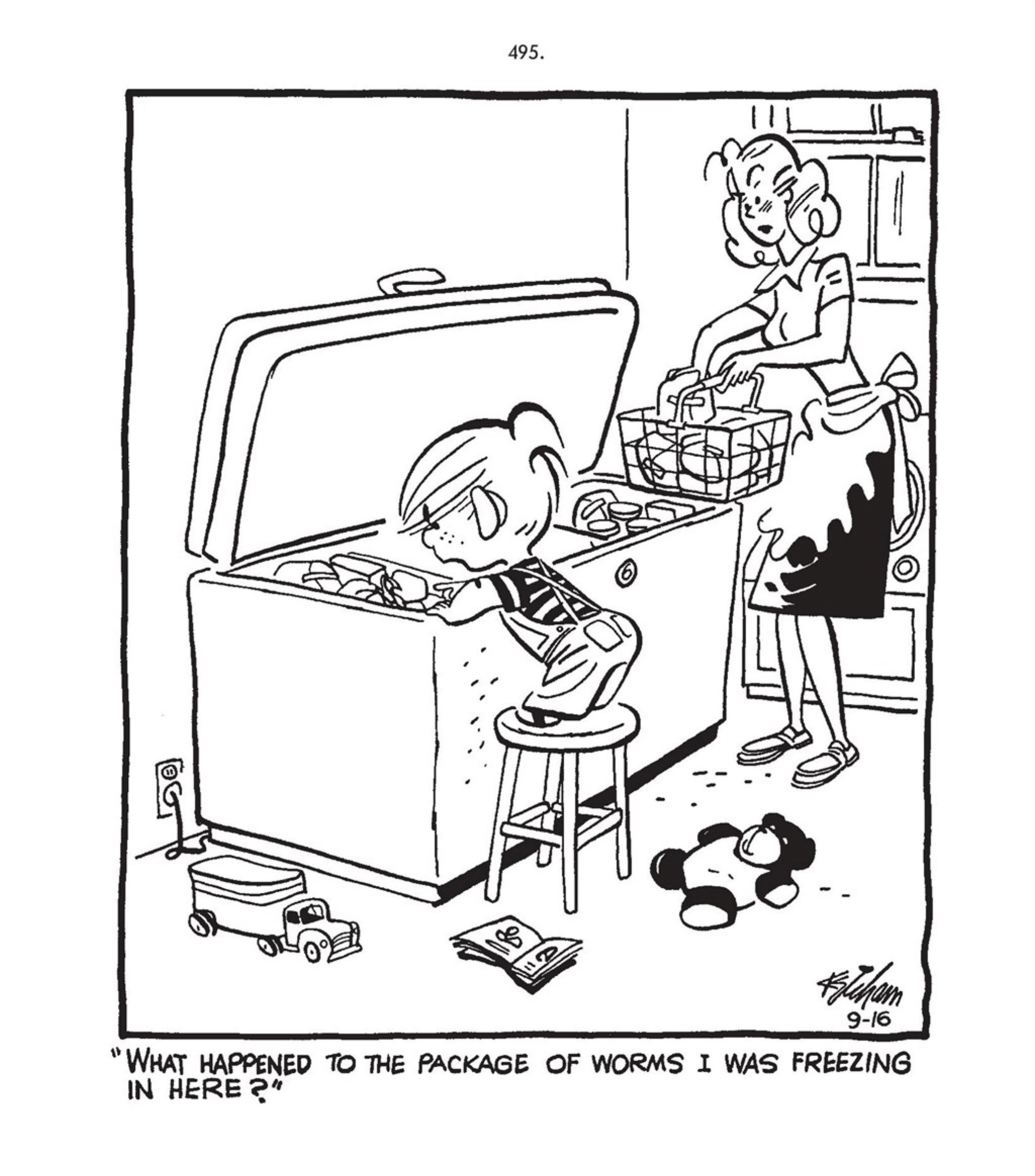 Read online Hank Ketcham's Complete Dennis the Menace comic -  Issue # TPB 1 (Part 6) - 23