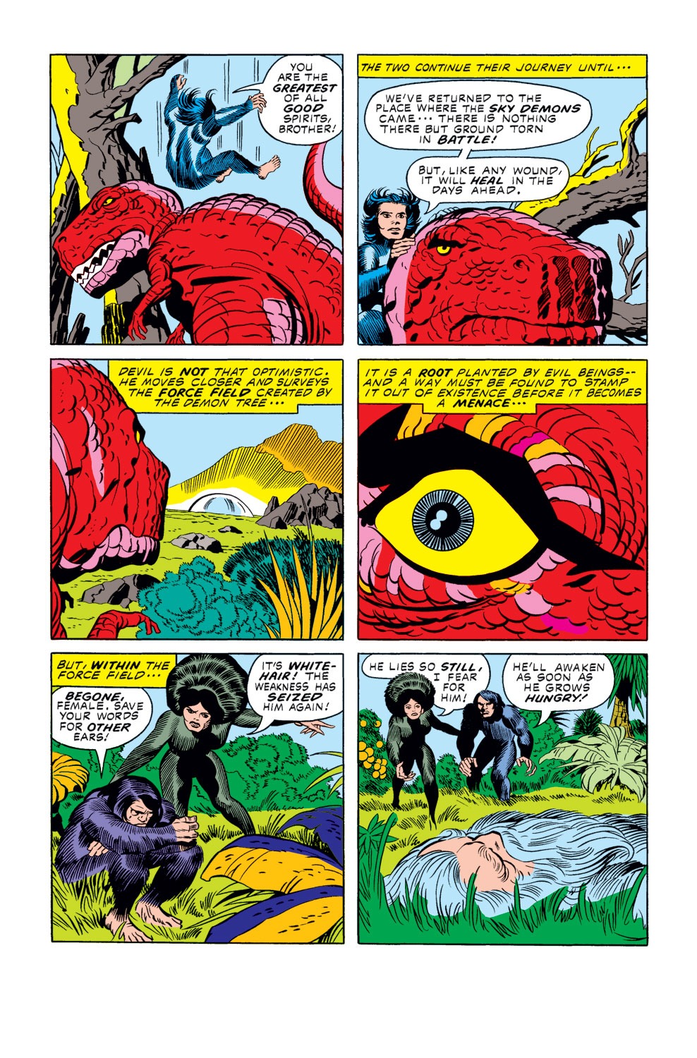 Read online Devil Dinosaur comic -  Issue #7 - 13