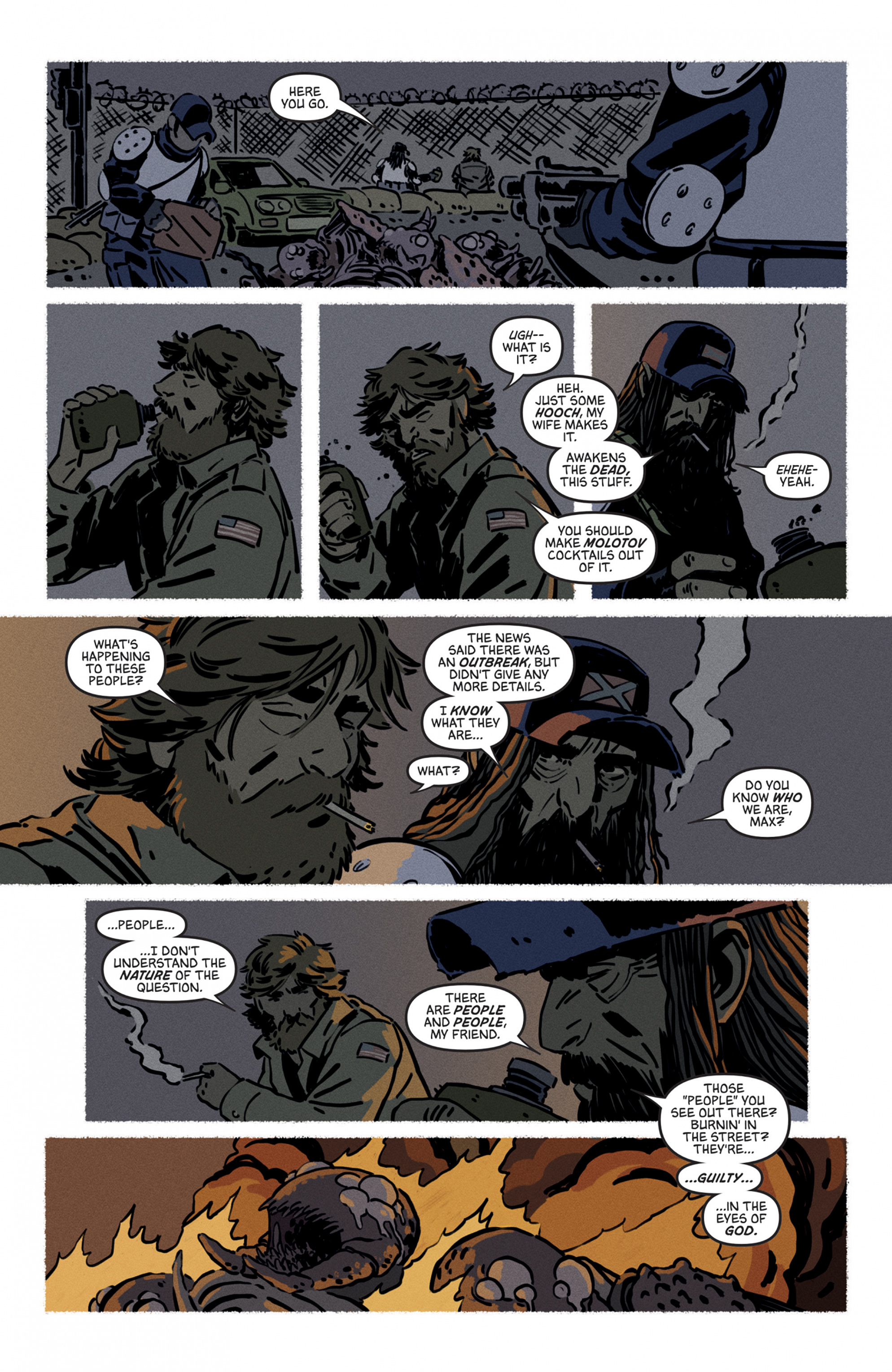 Read online Locust comic -  Issue #3 - 4