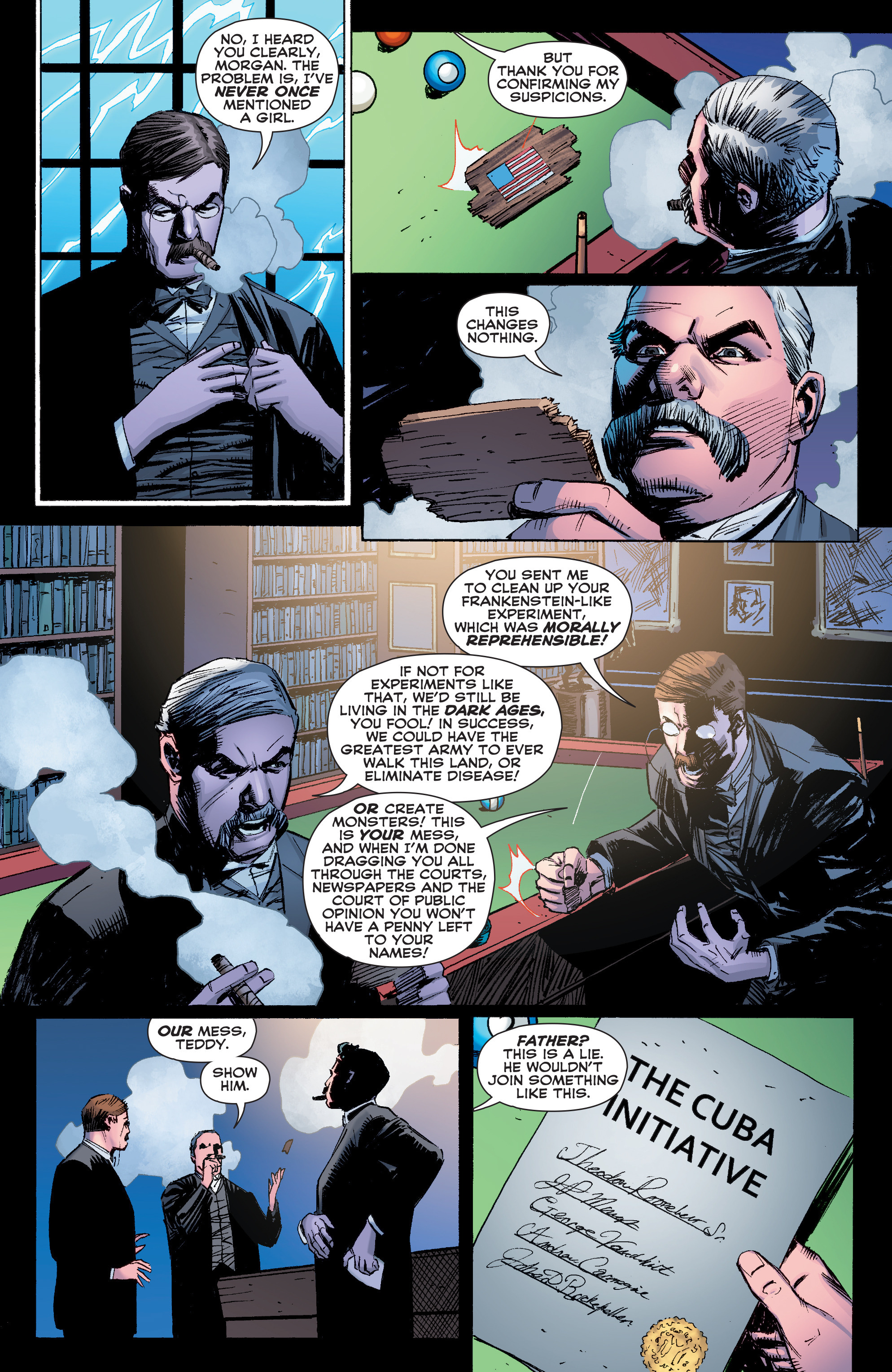Read online Rough Riders comic -  Issue #7 - 17