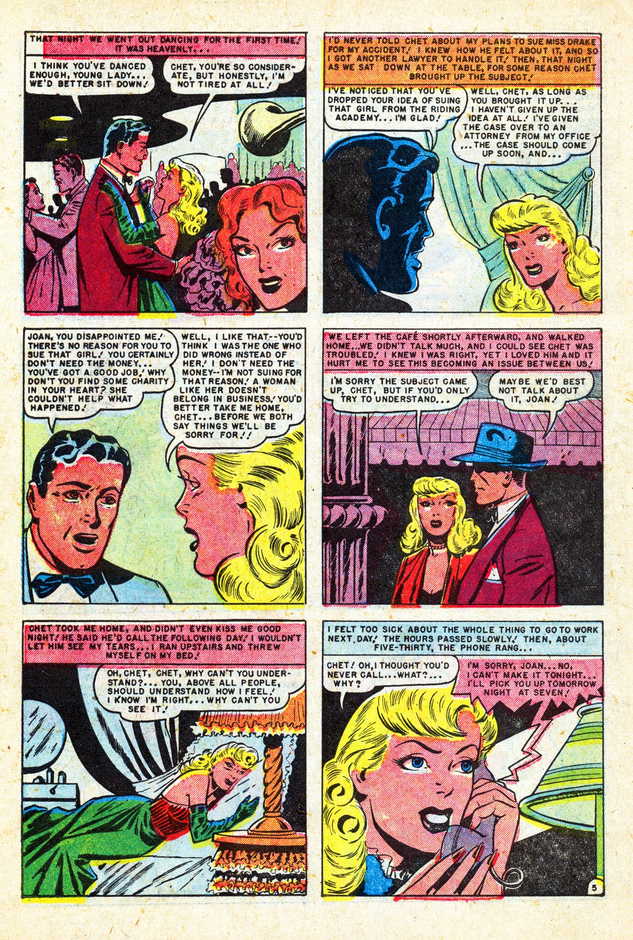 Read online Love Secrets (1949) comic -  Issue #1 - 42