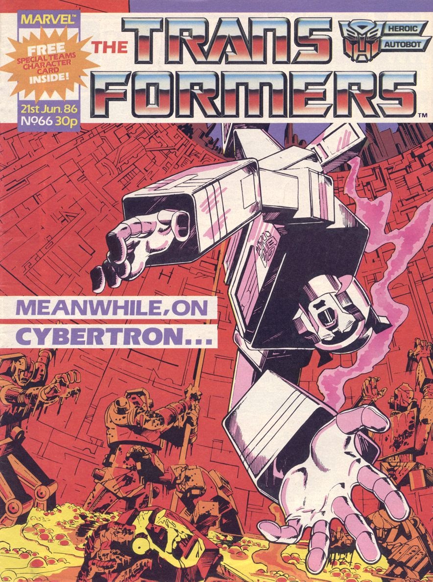 Read online The Transformers (UK) comic -  Issue #66 - 1