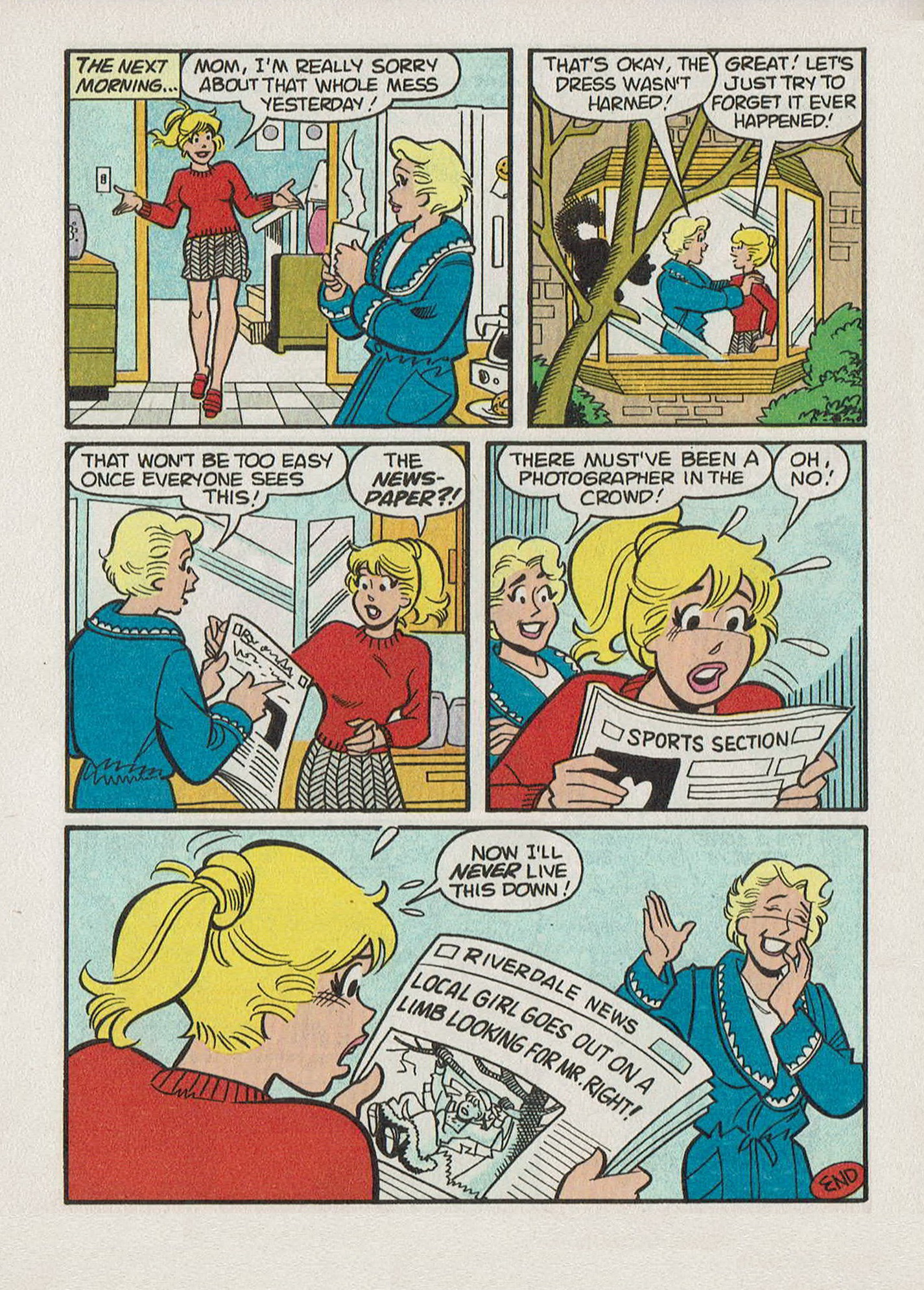 Read online Betty and Veronica Digest Magazine comic -  Issue #173 - 16