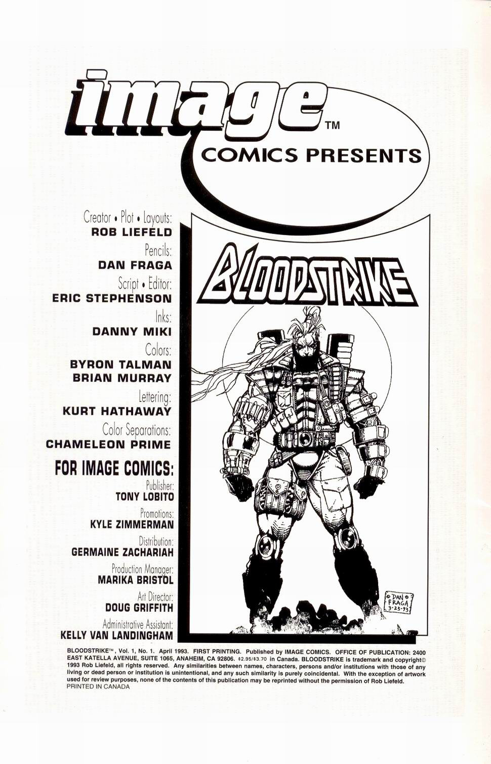 Read online Bloodstrike (1993) comic -  Issue #1 - 2