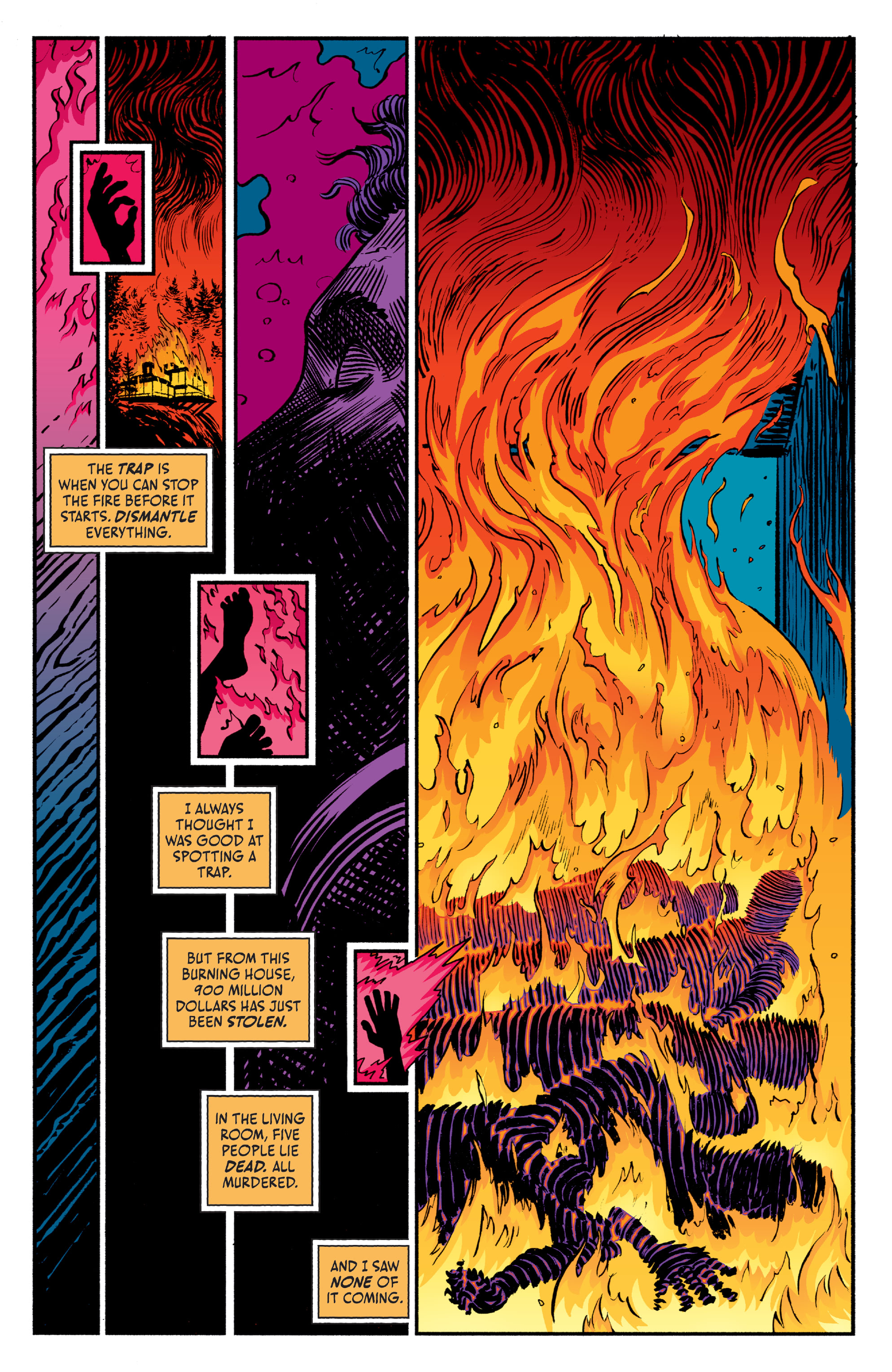 Read online Dark Spaces: Wildfire comic -  Issue #1 - 4