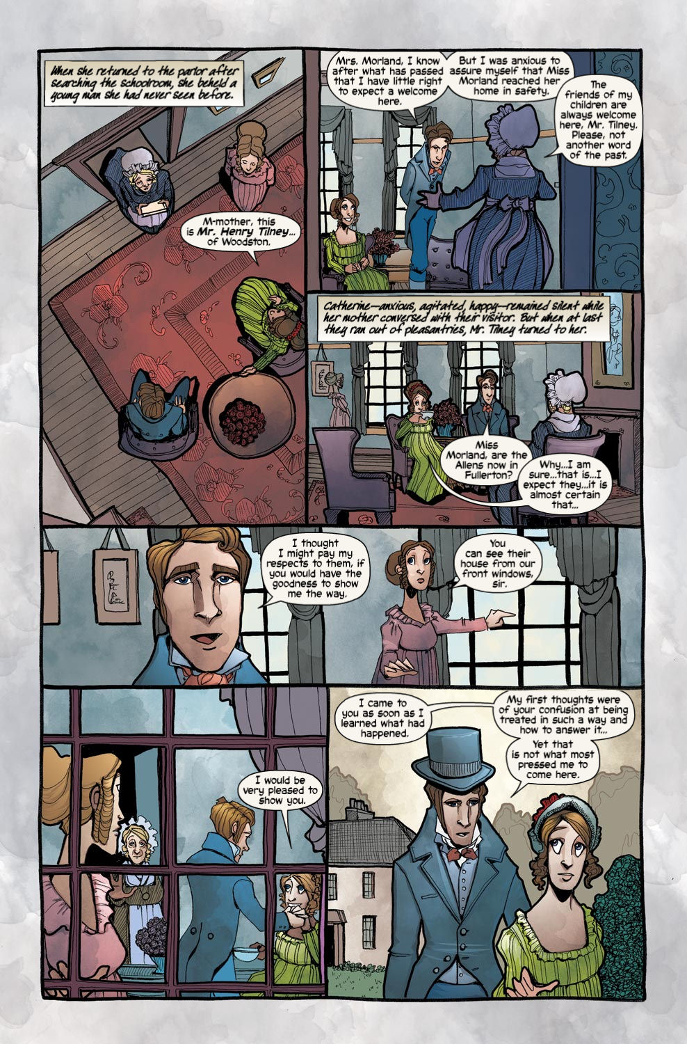 Read online Northanger Abbey comic -  Issue #5 - 18