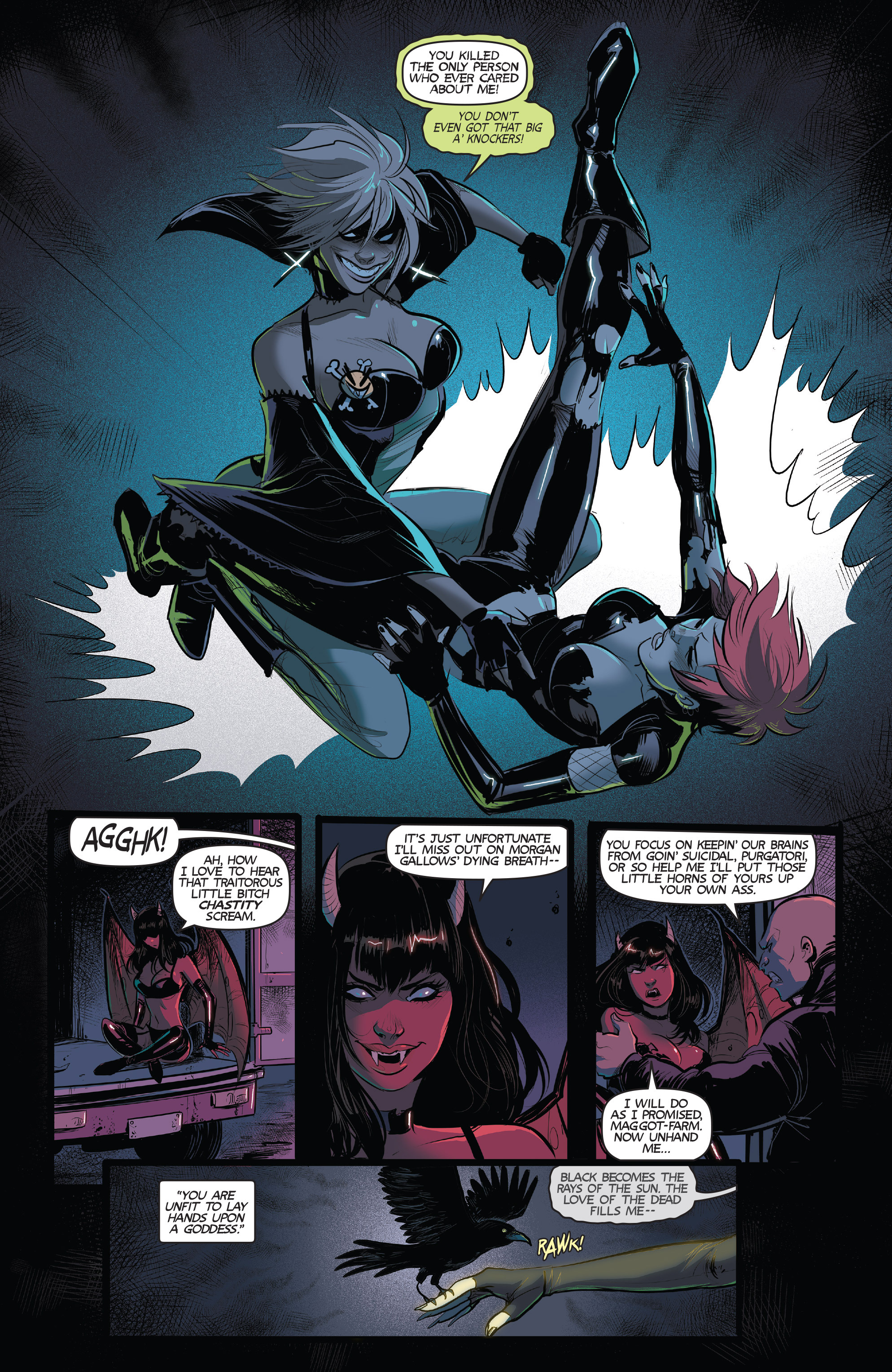 Read online Chaos! comic -  Issue #6 - 7