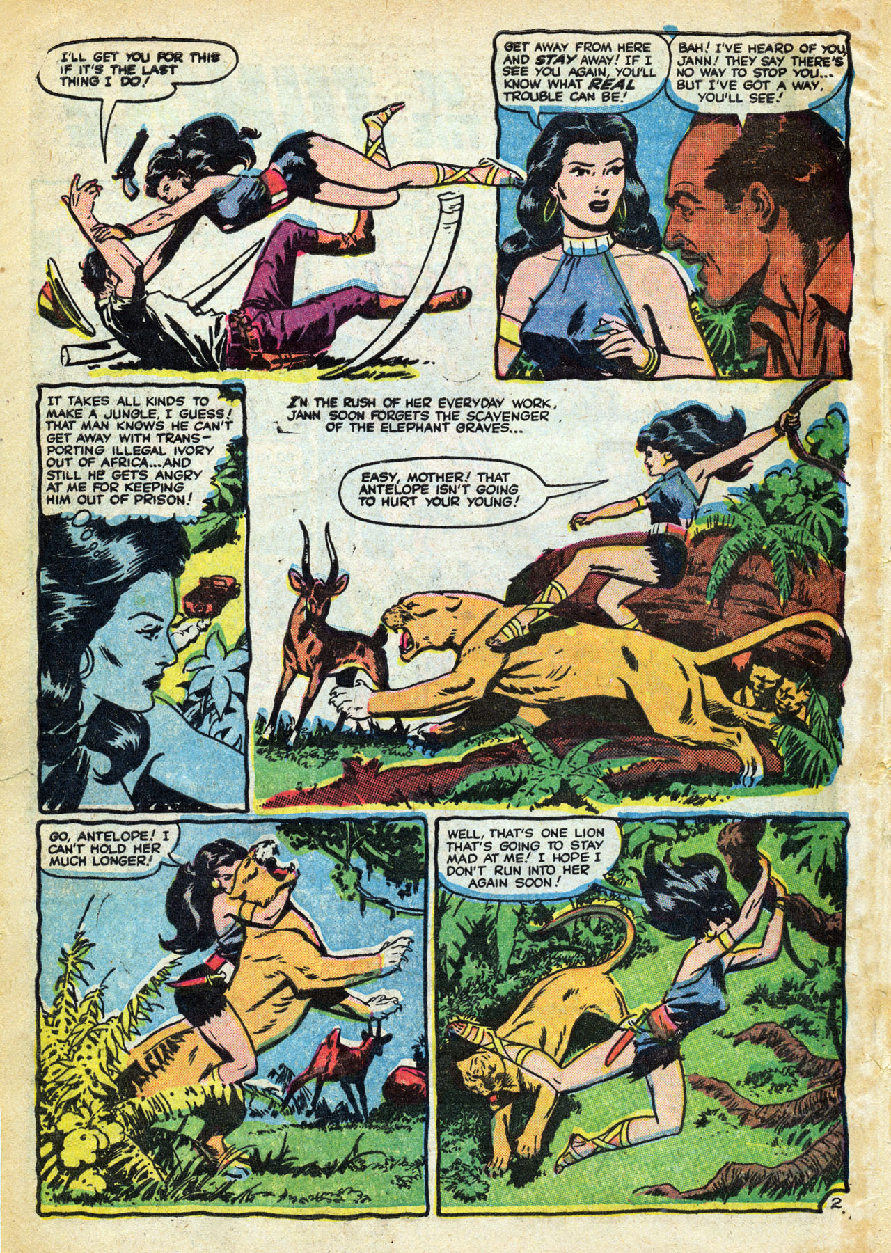 Read online Jann of the Jungle comic -  Issue #17 - 4