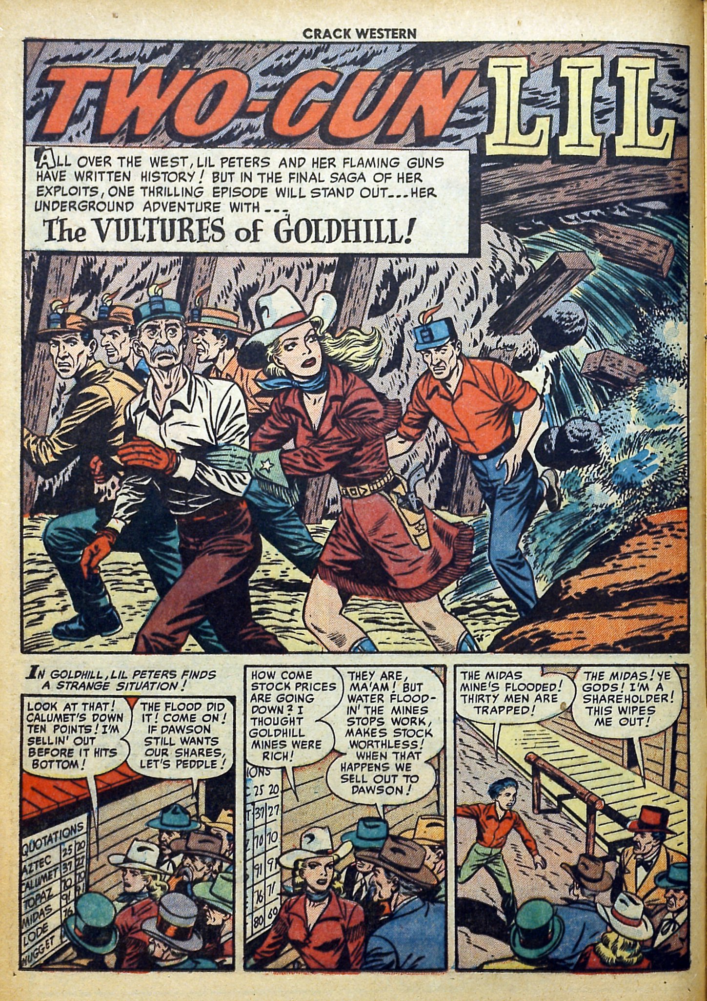 Read online Crack Western comic -  Issue #75 - 12