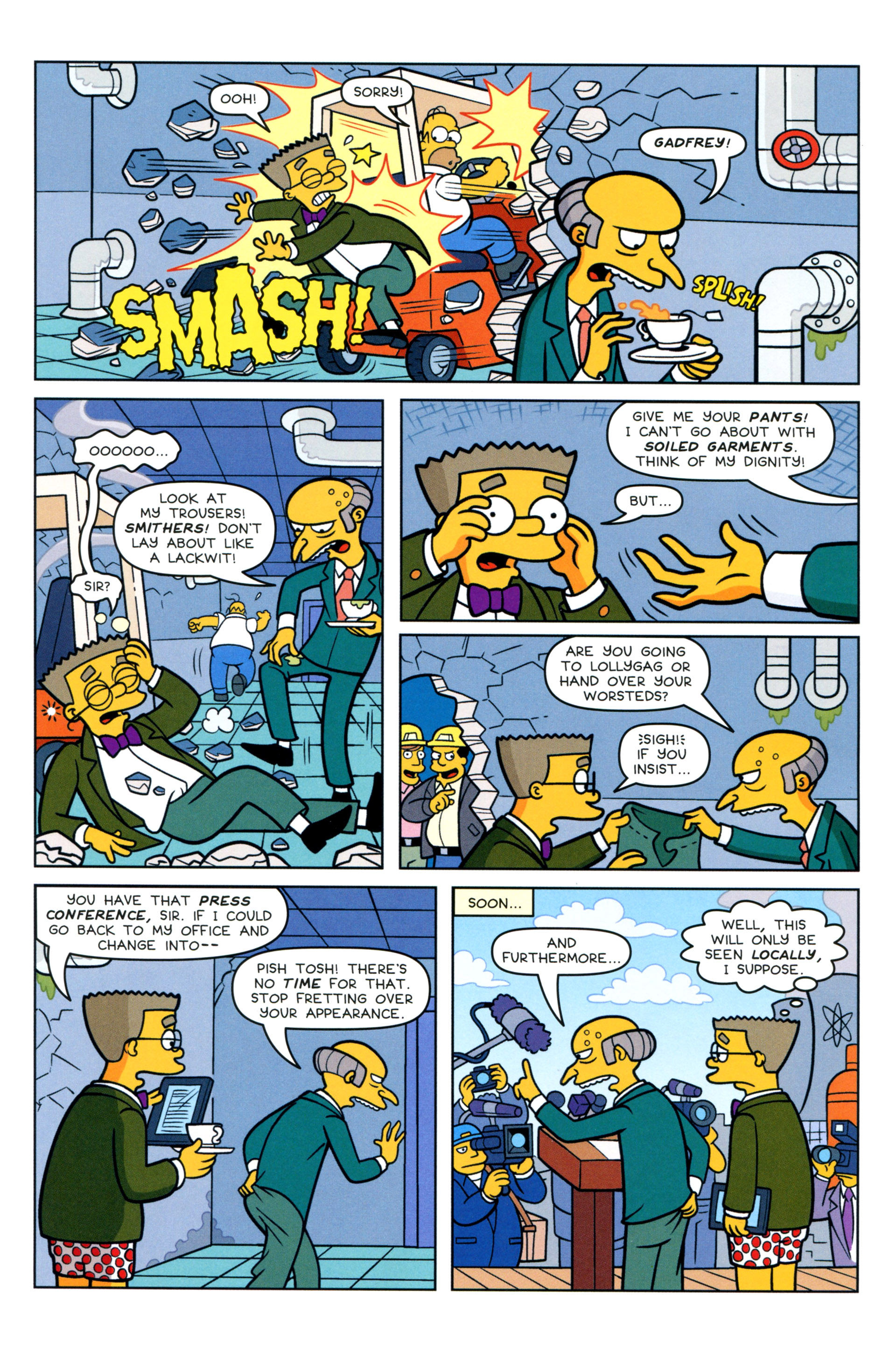 Read online Simpsons Comics comic -  Issue #205 - 5