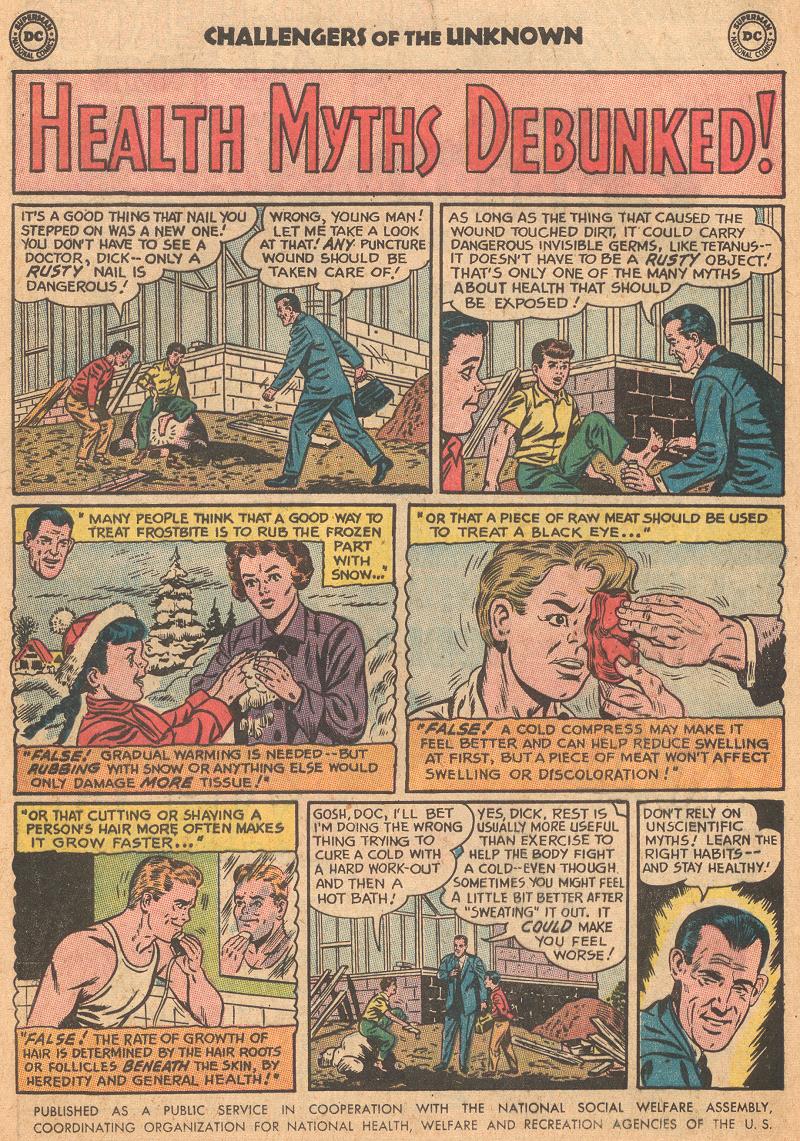 Read online Challengers of the Unknown (1958) comic -  Issue #30 - 10