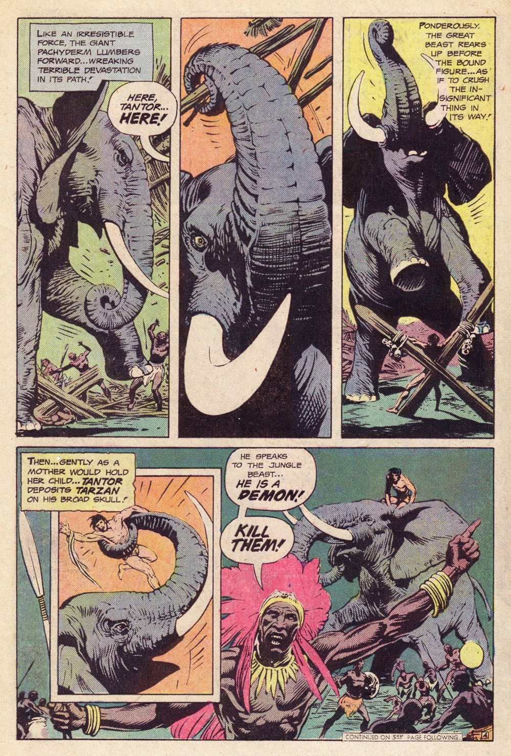Read online Tarzan (1972) comic -  Issue #246 - 5