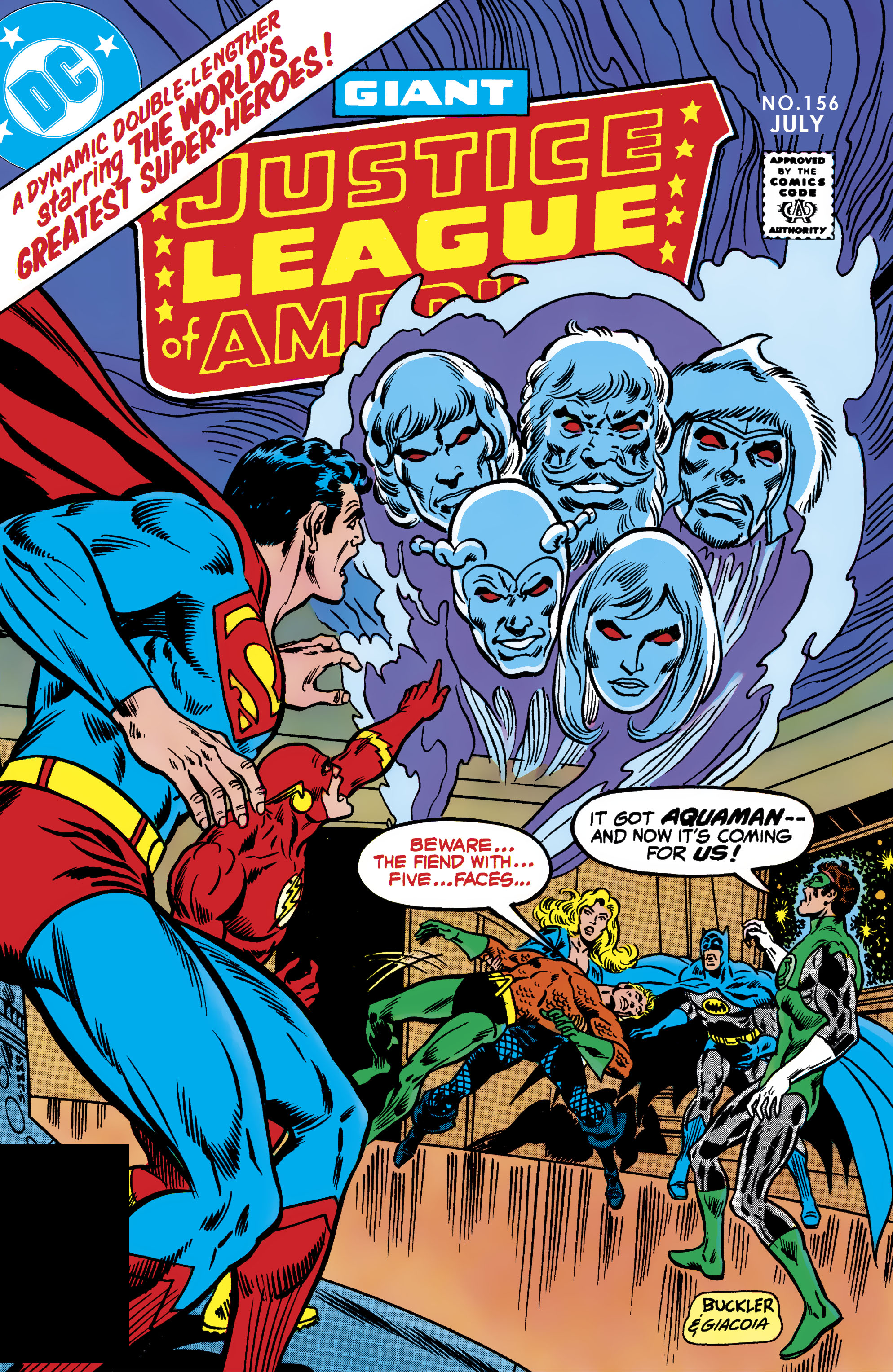 Read online Justice League of America (1960) comic -  Issue #156 - 1