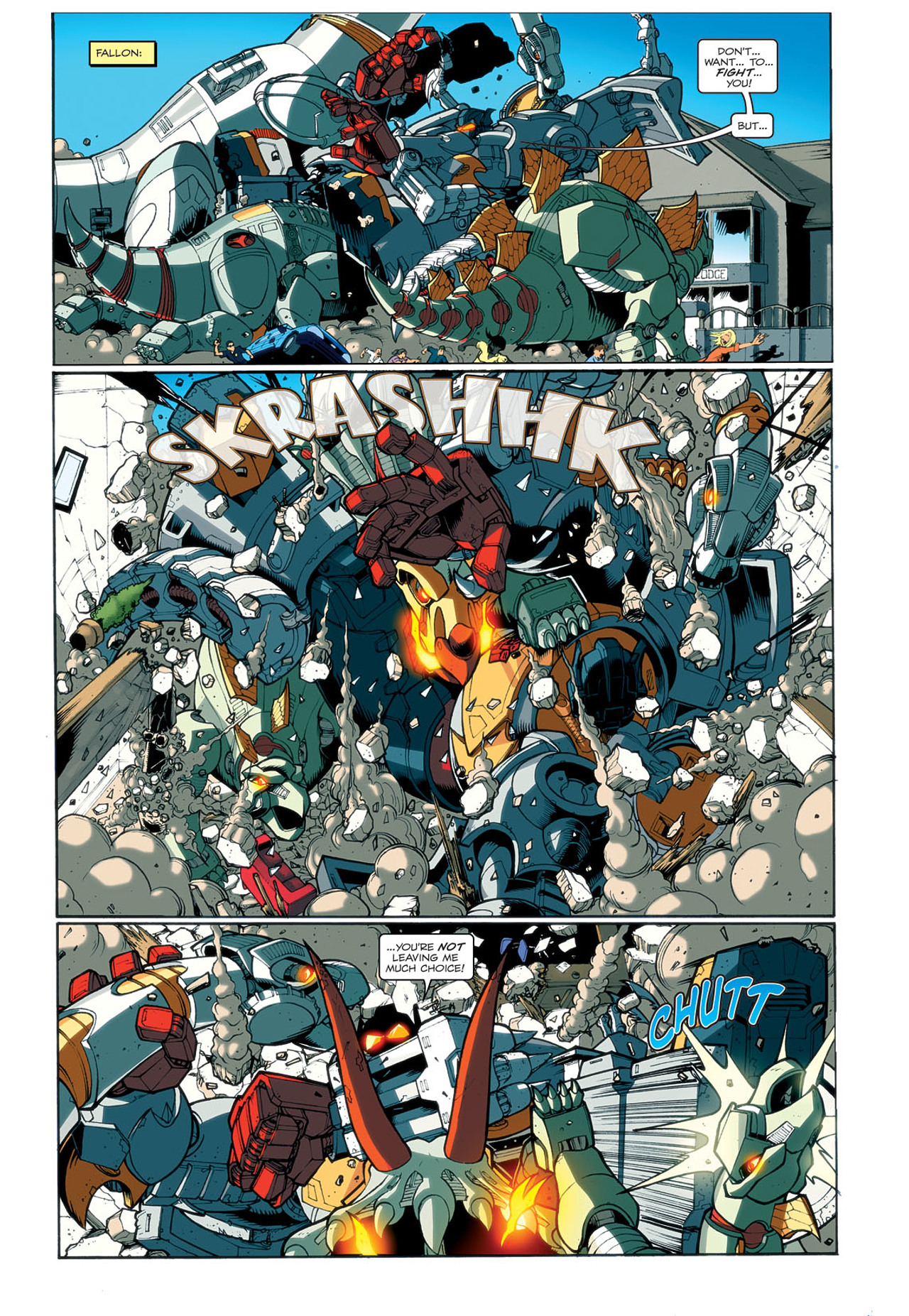 Read online The Transformers: Maximum Dinobots comic -  Issue #2 - 14