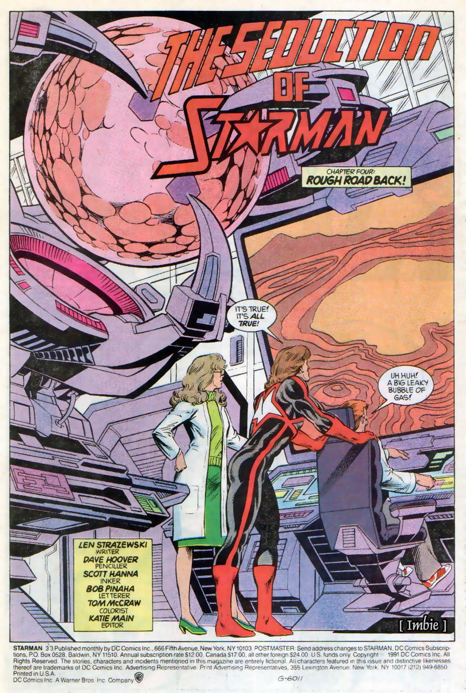 Read online Starman (1988) comic -  Issue #33 - 2