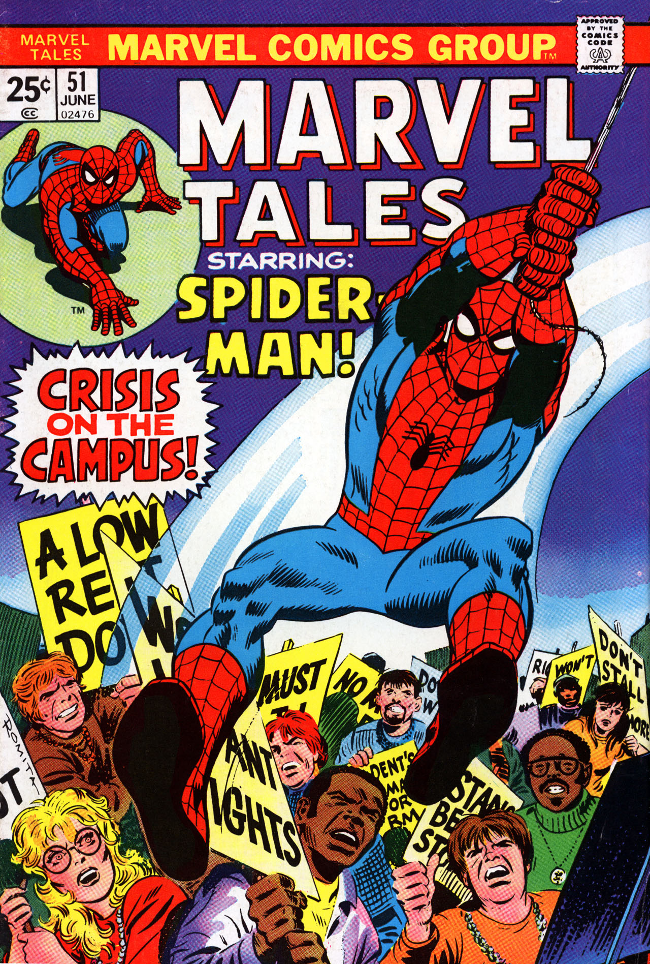 Read online Marvel Tales (1964) comic -  Issue #51 - 1