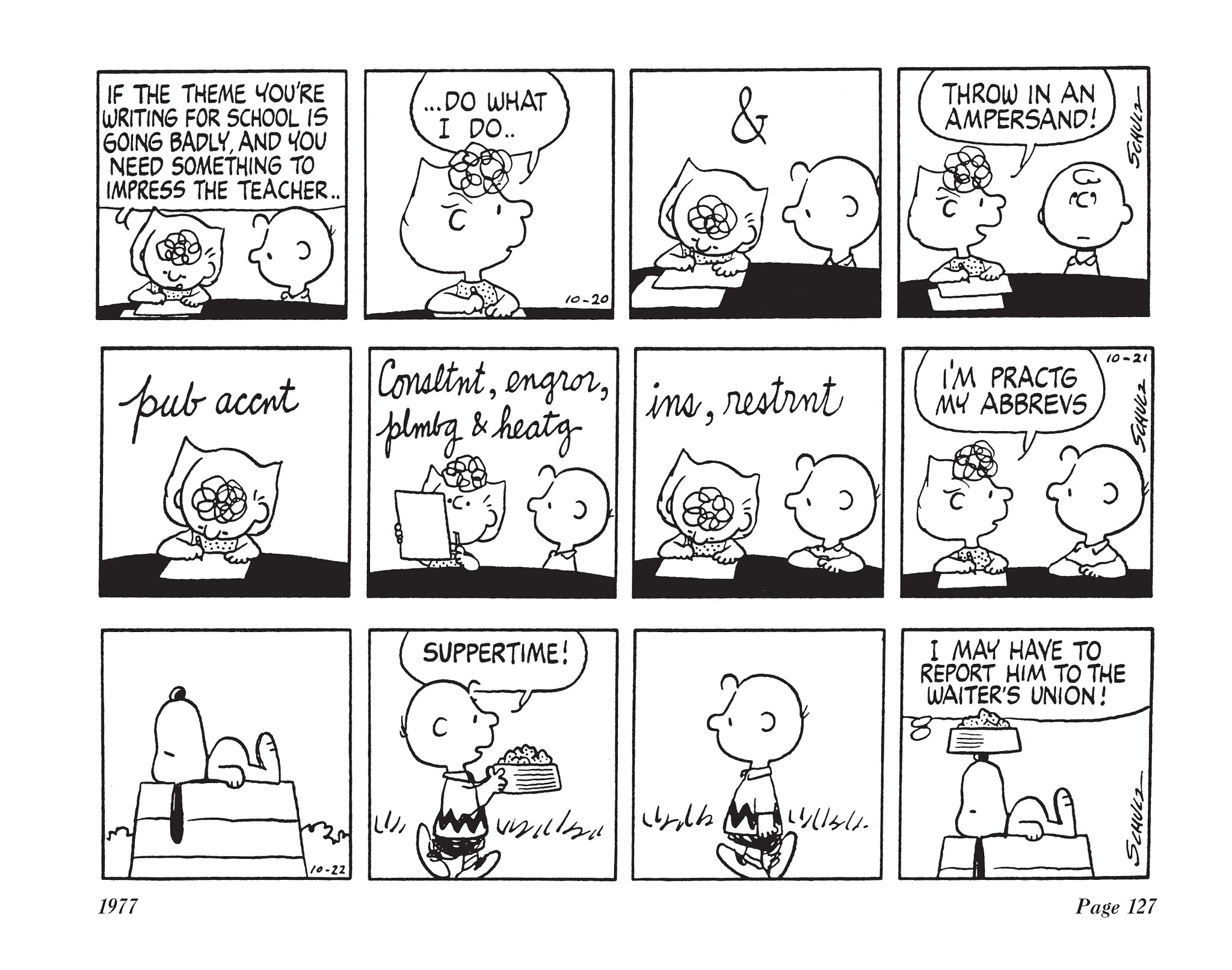 Read online The Complete Peanuts comic -  Issue # TPB 14 - 144