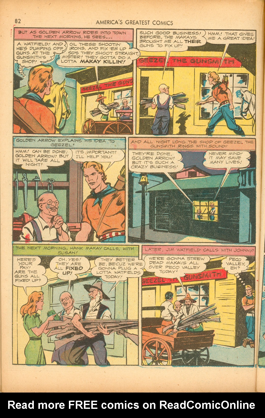 Read online America's Greatest Comics comic -  Issue #8 - 82