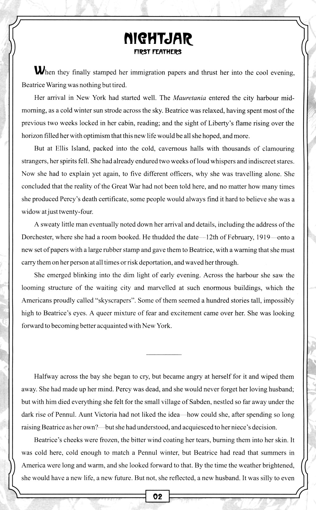 Read online Nightjar: Hollow Bones comic -  Issue # Full - 4