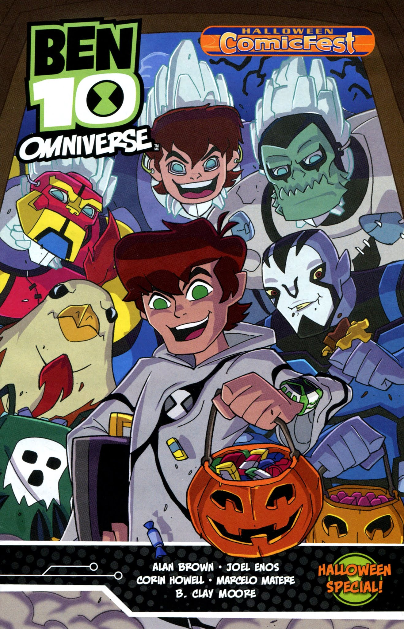 Read online Ben 10: Omniverse Halloween Special! comic -  Issue # Full - 1