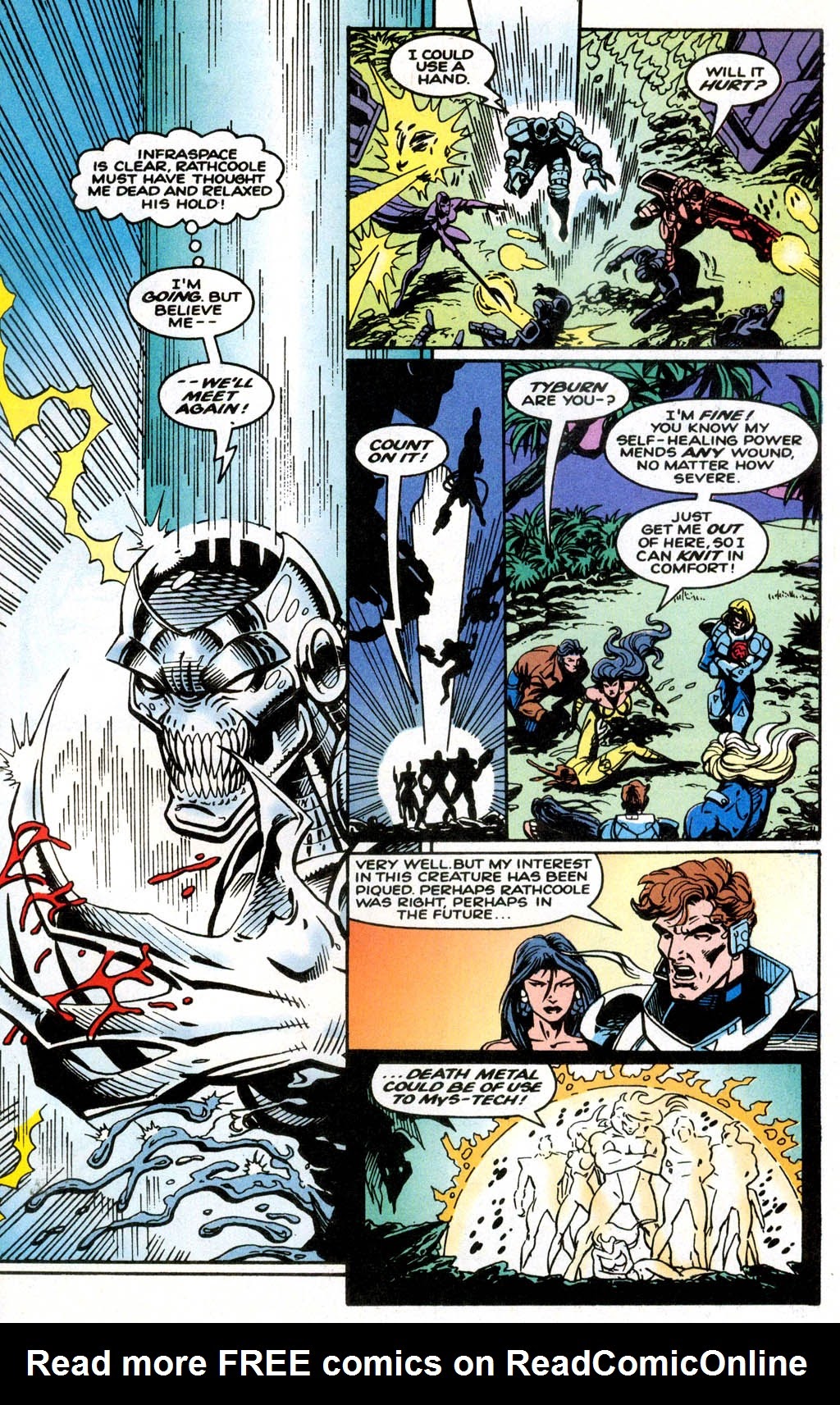 Read online Death Metal comic -  Issue #4 - 19