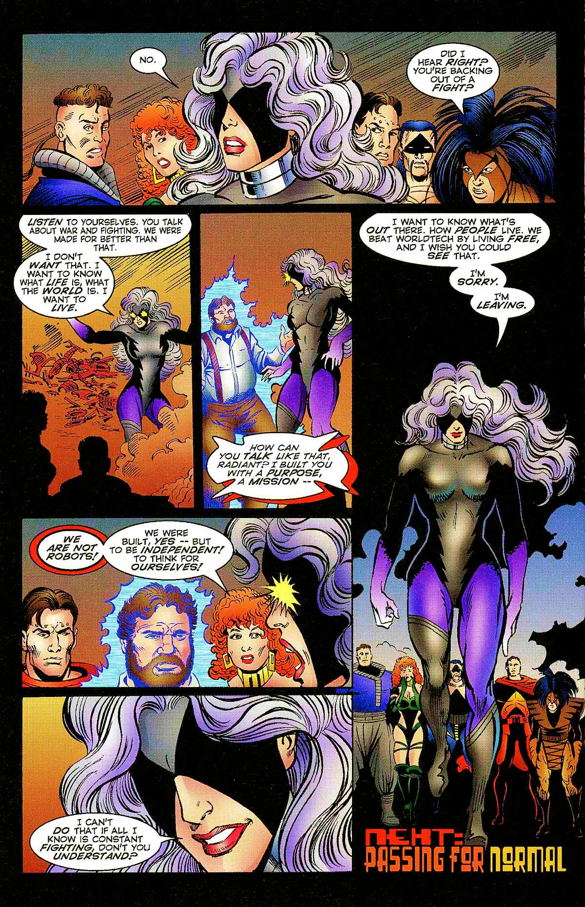 Read online Isaac Asimov's I-Bots comic -  Issue #3 - 27