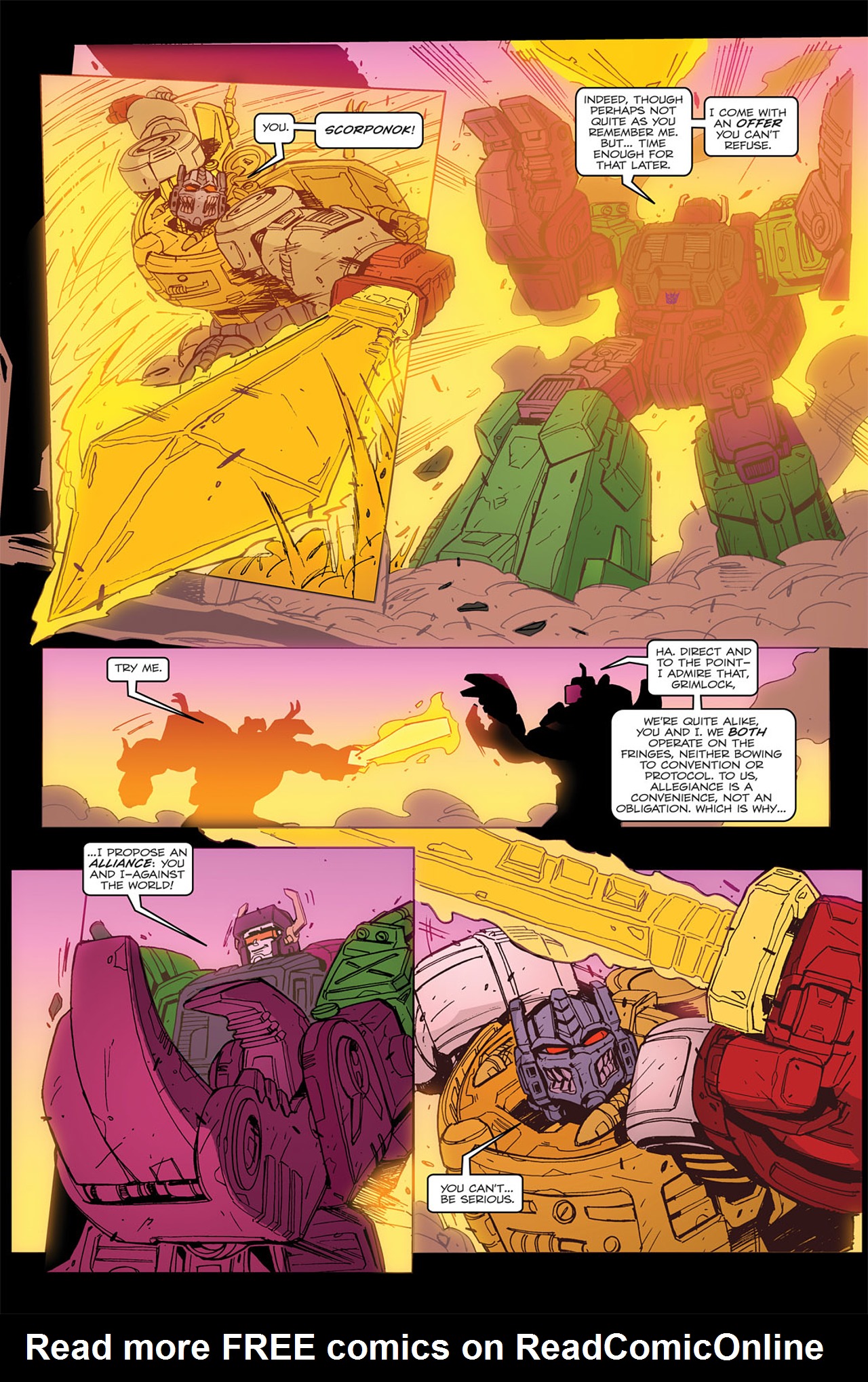 Read online Transformers Spotlight: Grimlock comic -  Issue # Full - 18