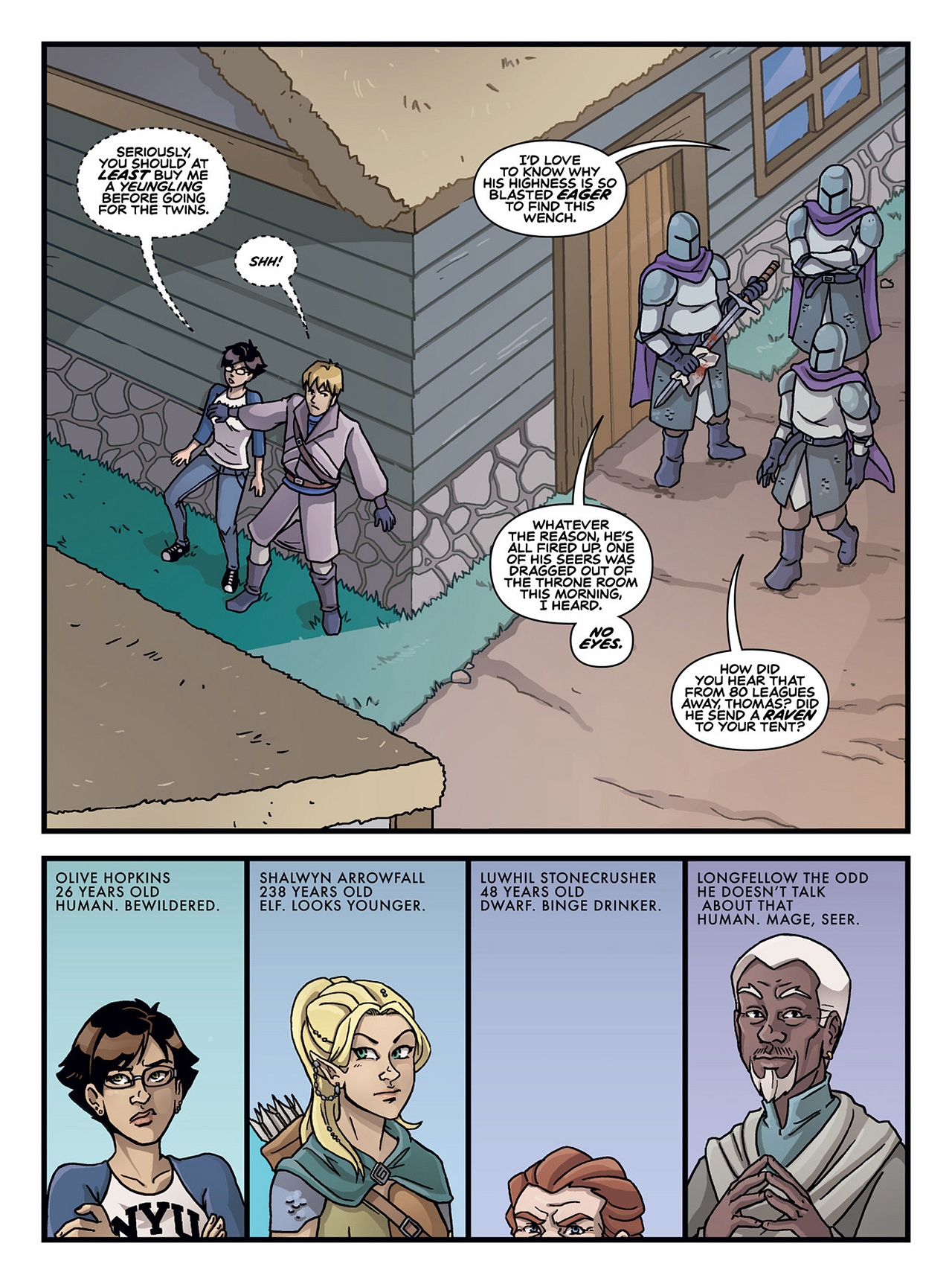 Read online Wander: Olive Hopkins and the Ninth Kingdom comic -  Issue #2 - 4