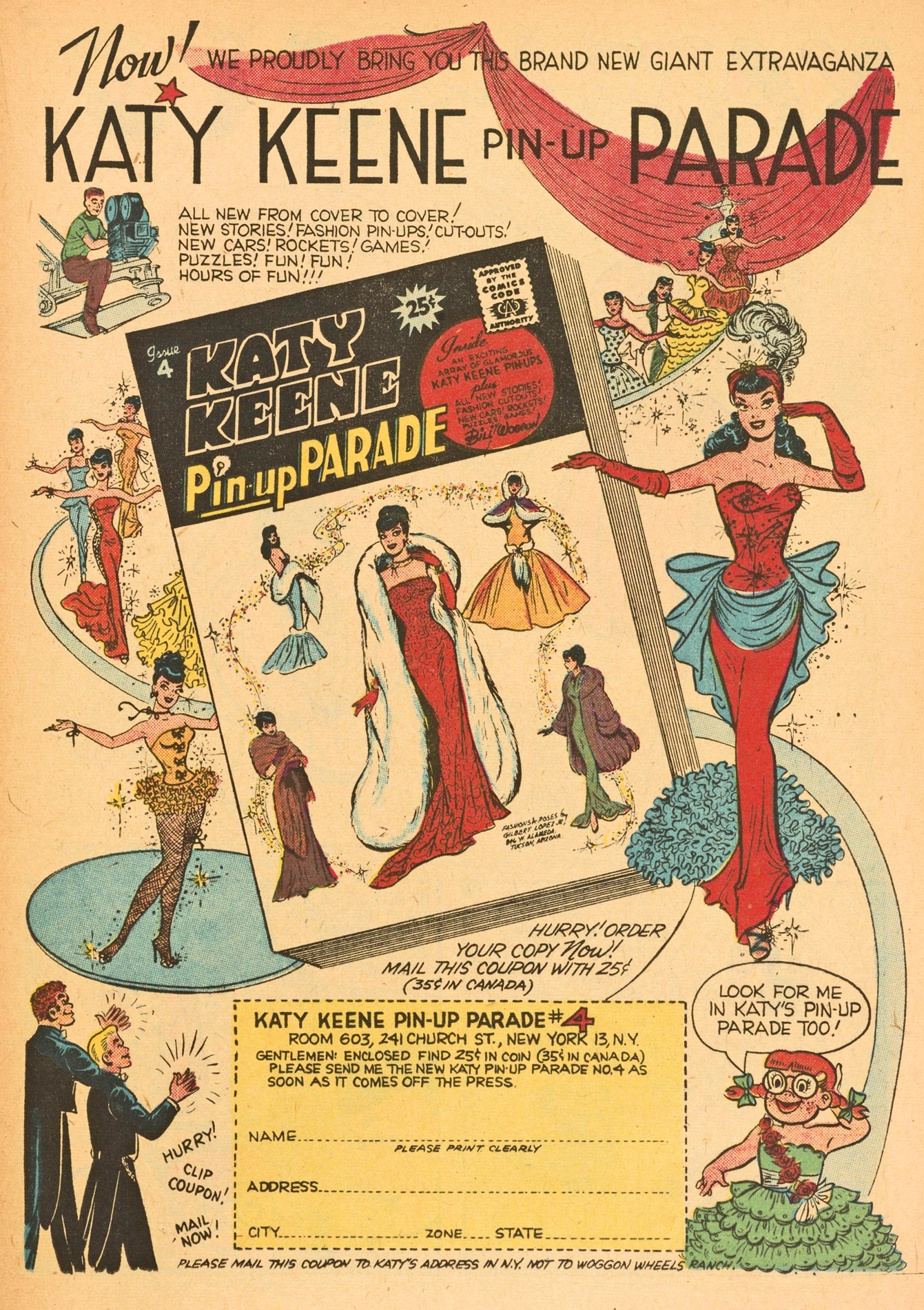 Read online Katy Keene (1949) comic -  Issue #38 - 21