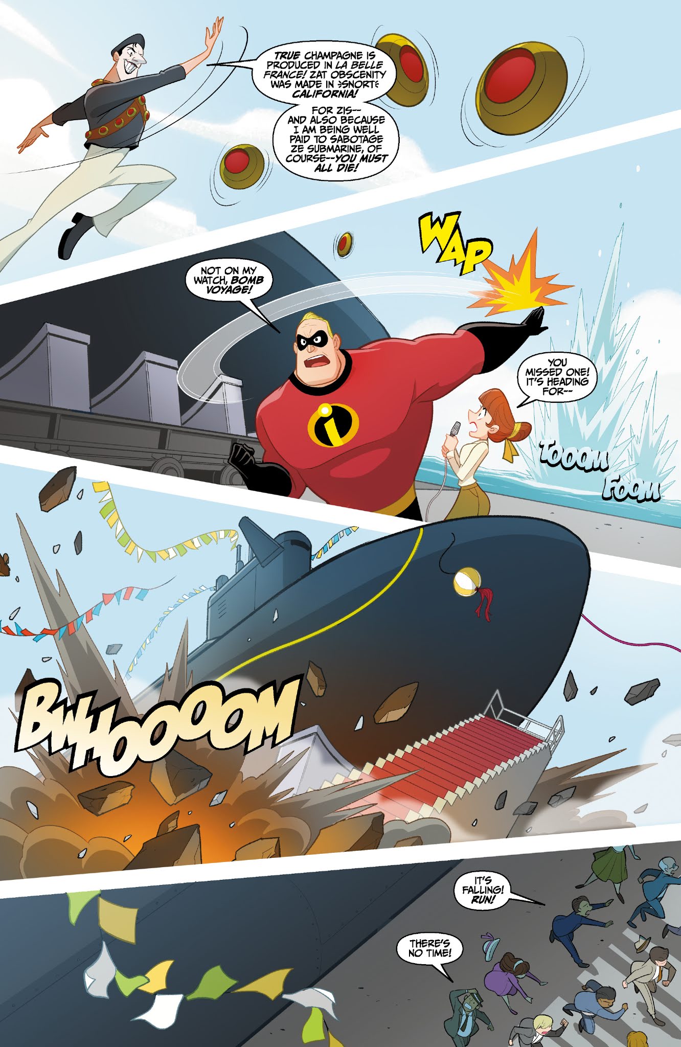 Read online Disney / Pixar The Incredibles 2: Crisis In Mid-Life! & Other Stories comic -  Issue #1 - 5