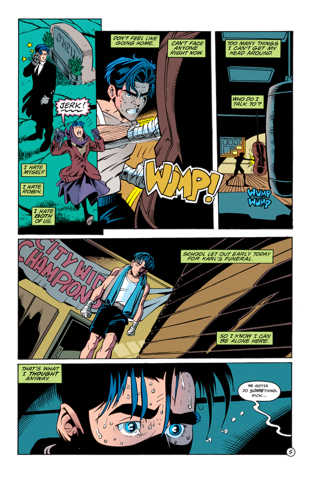 Read online Robin (1993) comic -  Issue #26 - 6