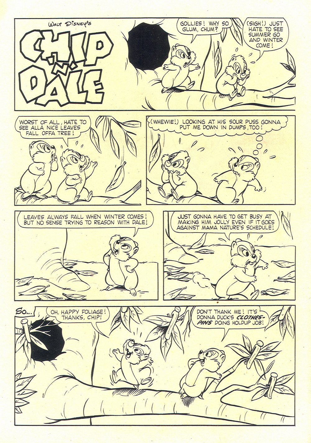 Read online Walt Disney's Chip 'N' Dale comic -  Issue #16 - 2