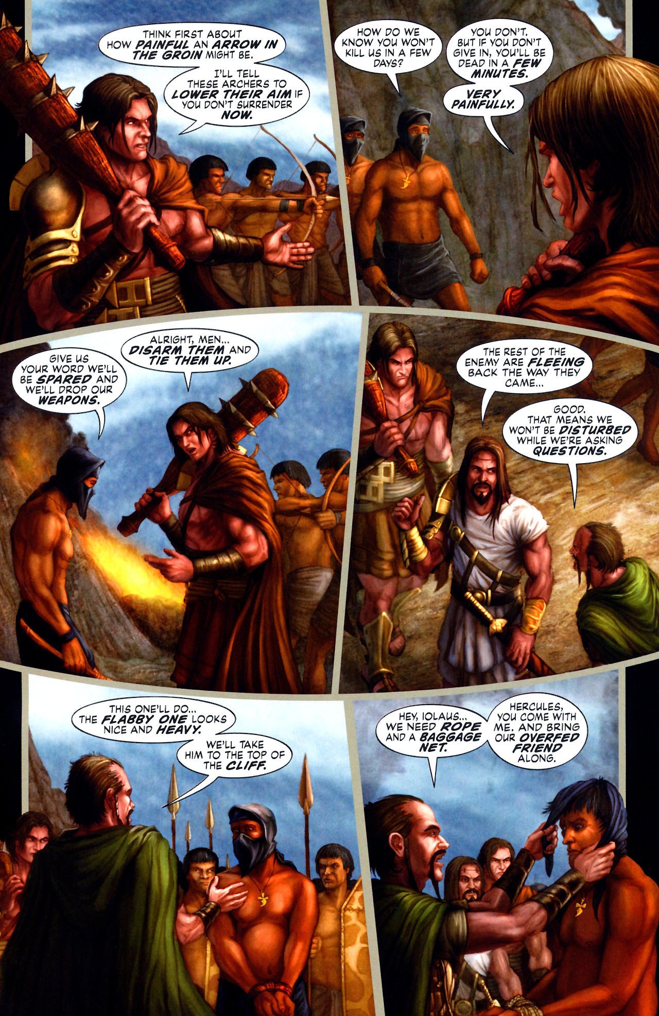 Read online Hercules: The Knives of Kush comic -  Issue #3 - 9