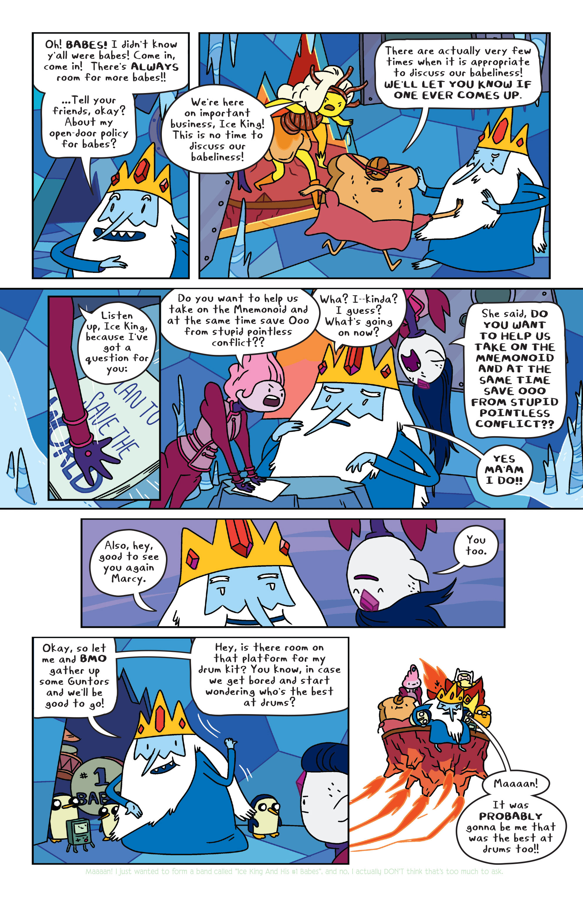 Read online Adventure Time comic -  Issue #33 - 15