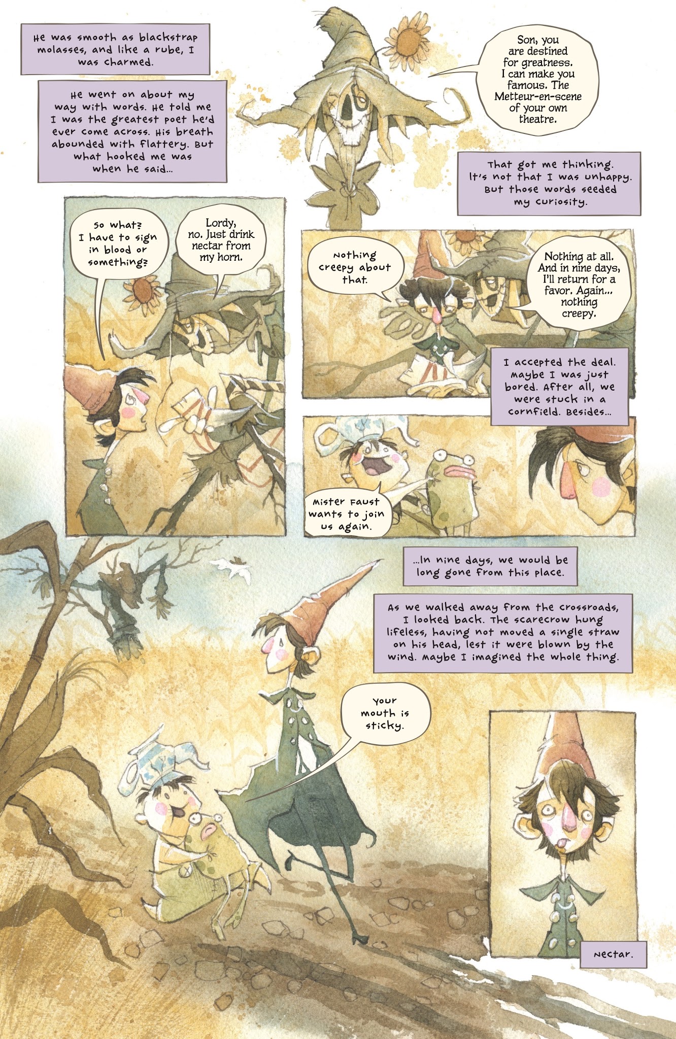 Read online Over the Garden Wall (2016) comic -  Issue # _Special 1 - 25