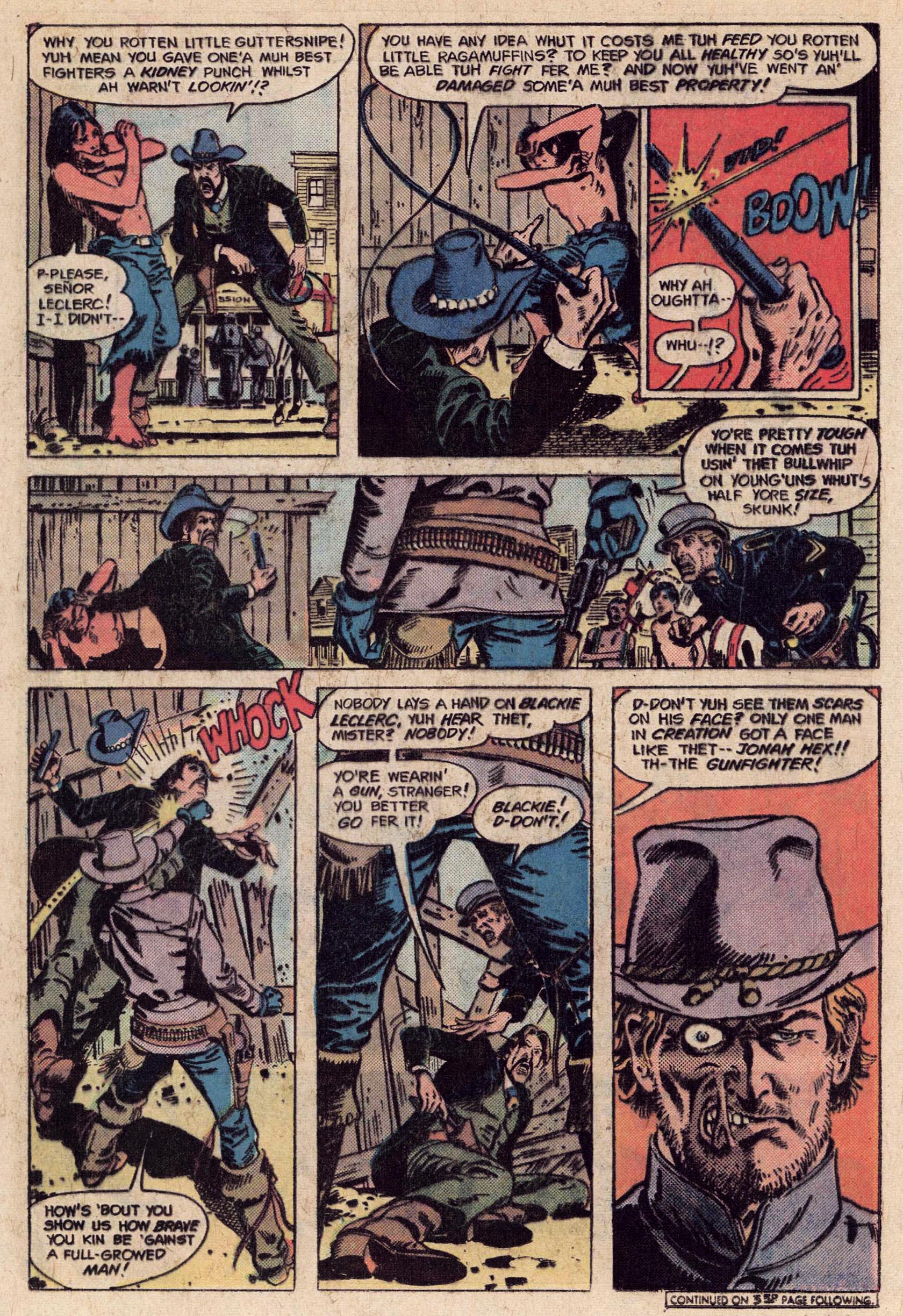 Read online Jonah Hex (1977) comic -  Issue #1 - 12