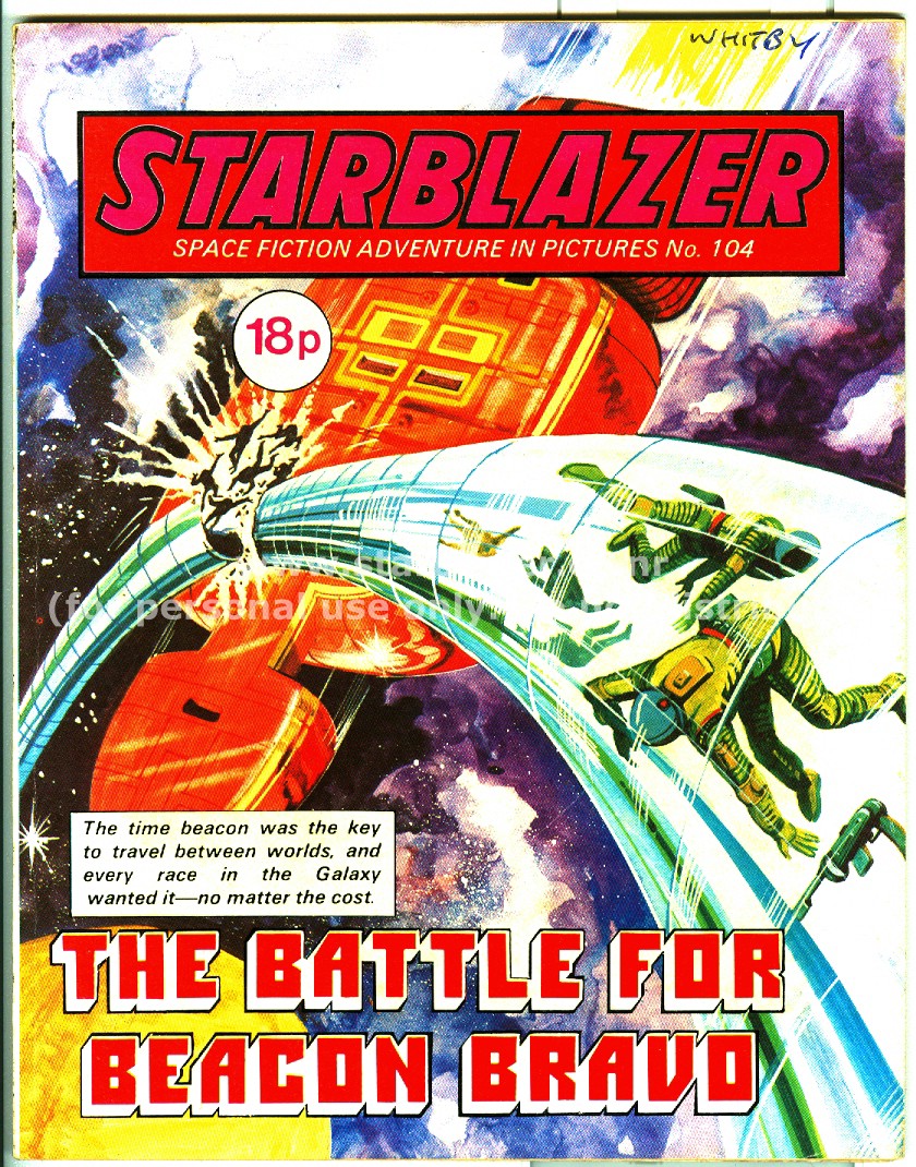 Read online Starblazer comic -  Issue #104 - 2