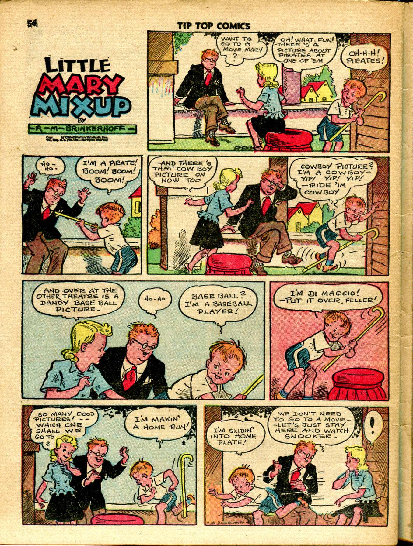 Read online Tip Top Comics comic -  Issue #62 - 56