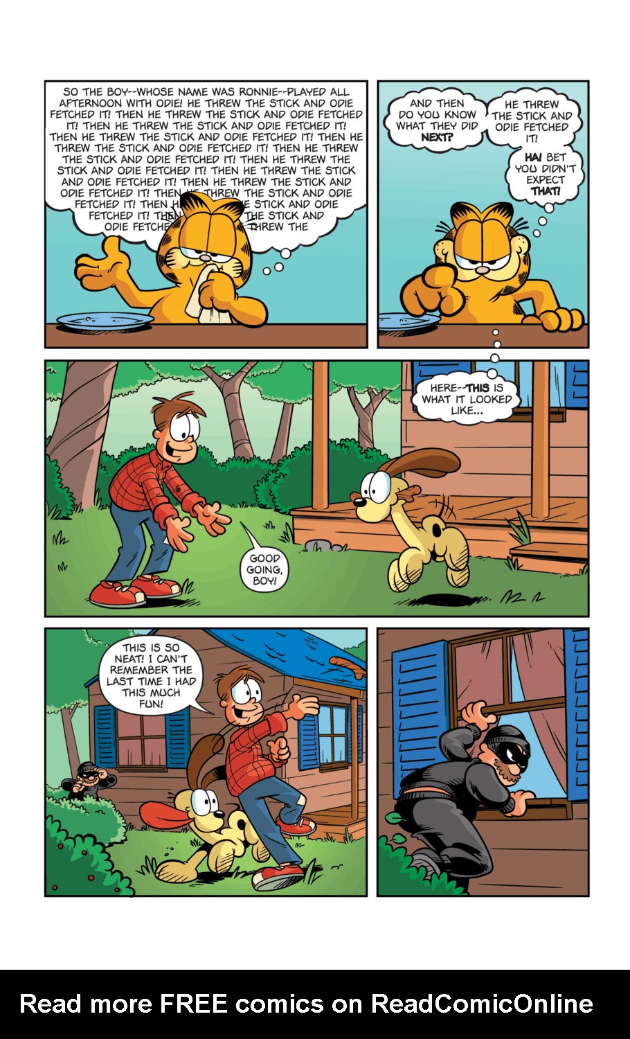 Read online Garfield comic -  Issue #9 - 10