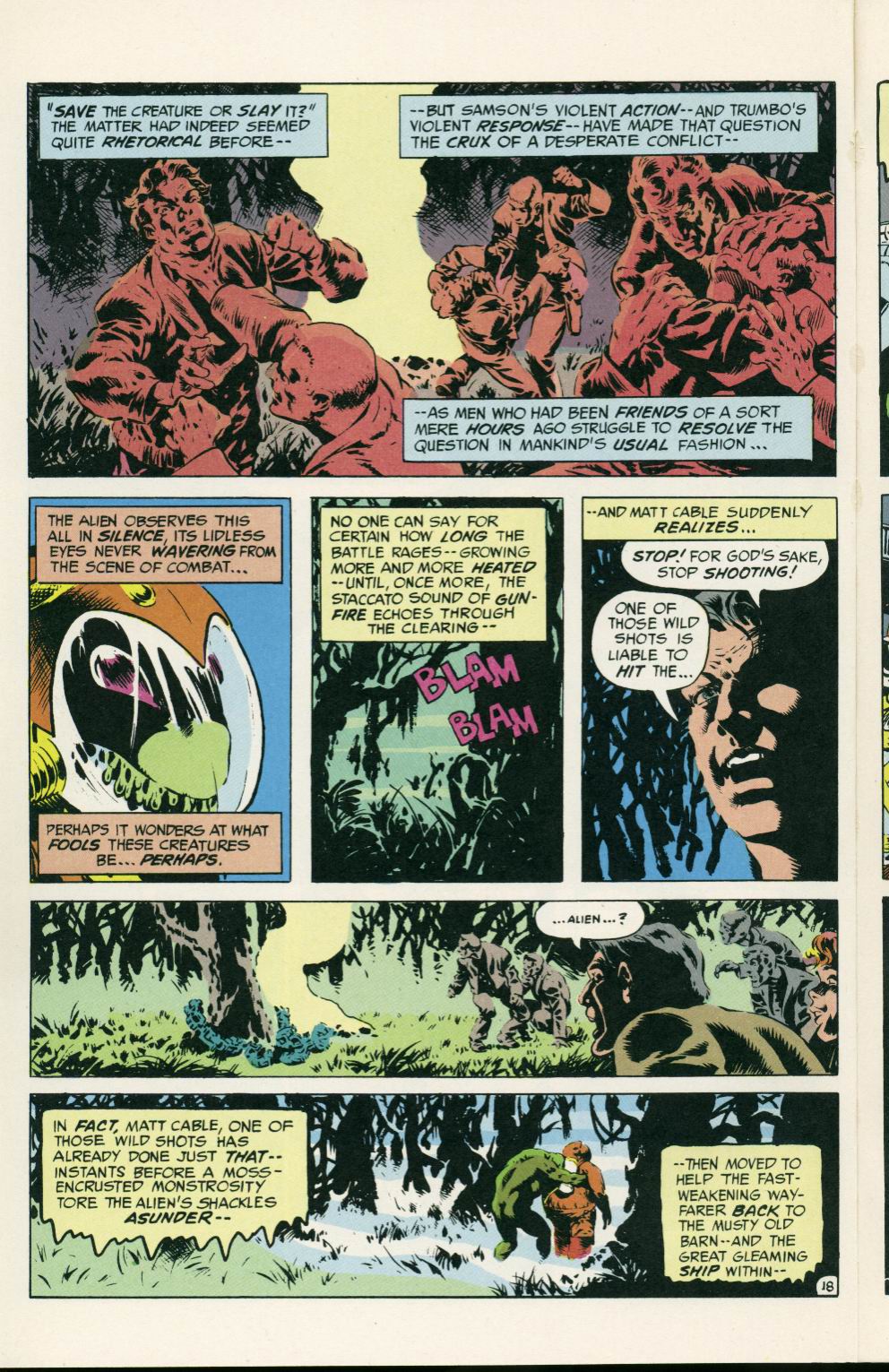 Read online Roots of the Swamp Thing comic -  Issue #5 - 20