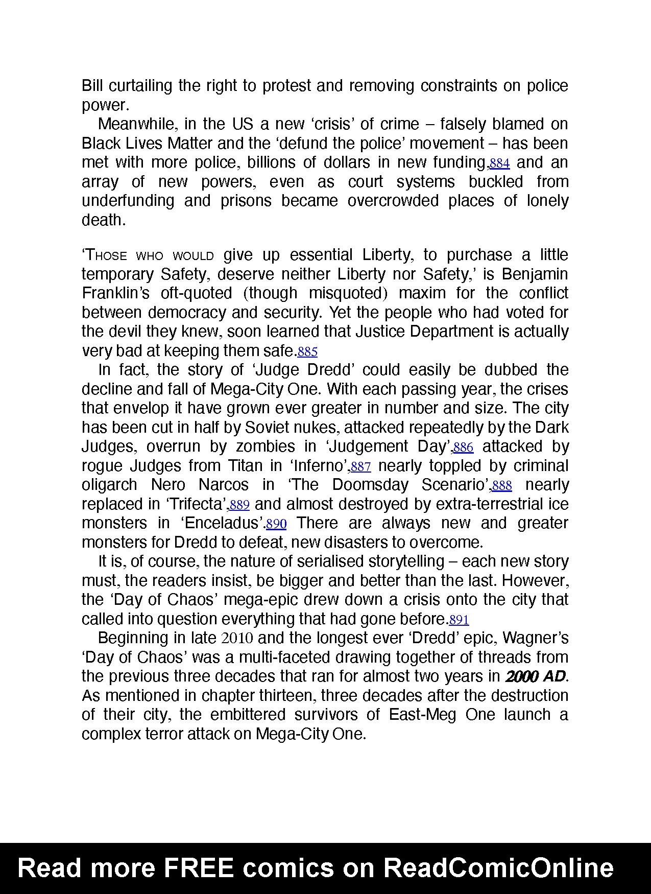 Read online I am the Law: How Judge Dredd Predicted Our Future comic -  Issue # TPB (Part 4) - 85