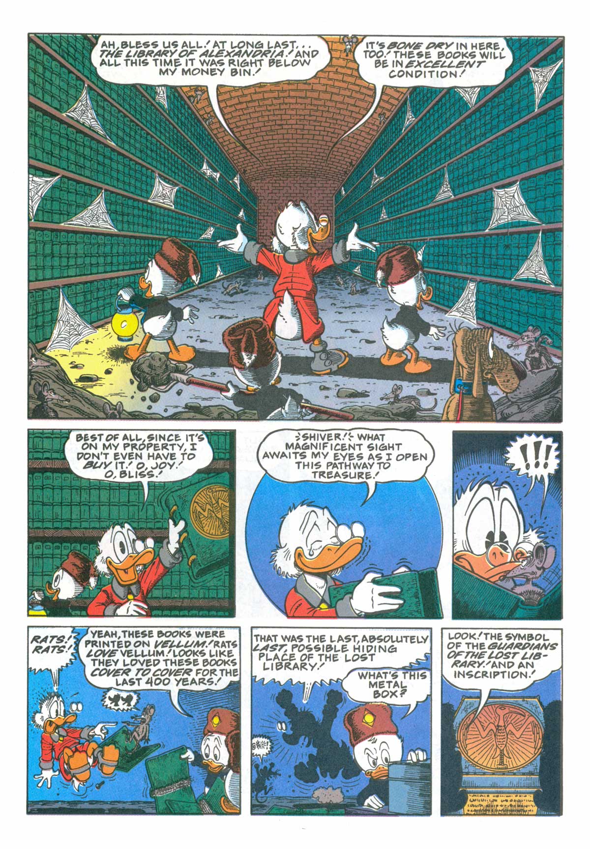 Read online Walt Disney's Uncle Scrooge Adventures comic -  Issue #27 - 29