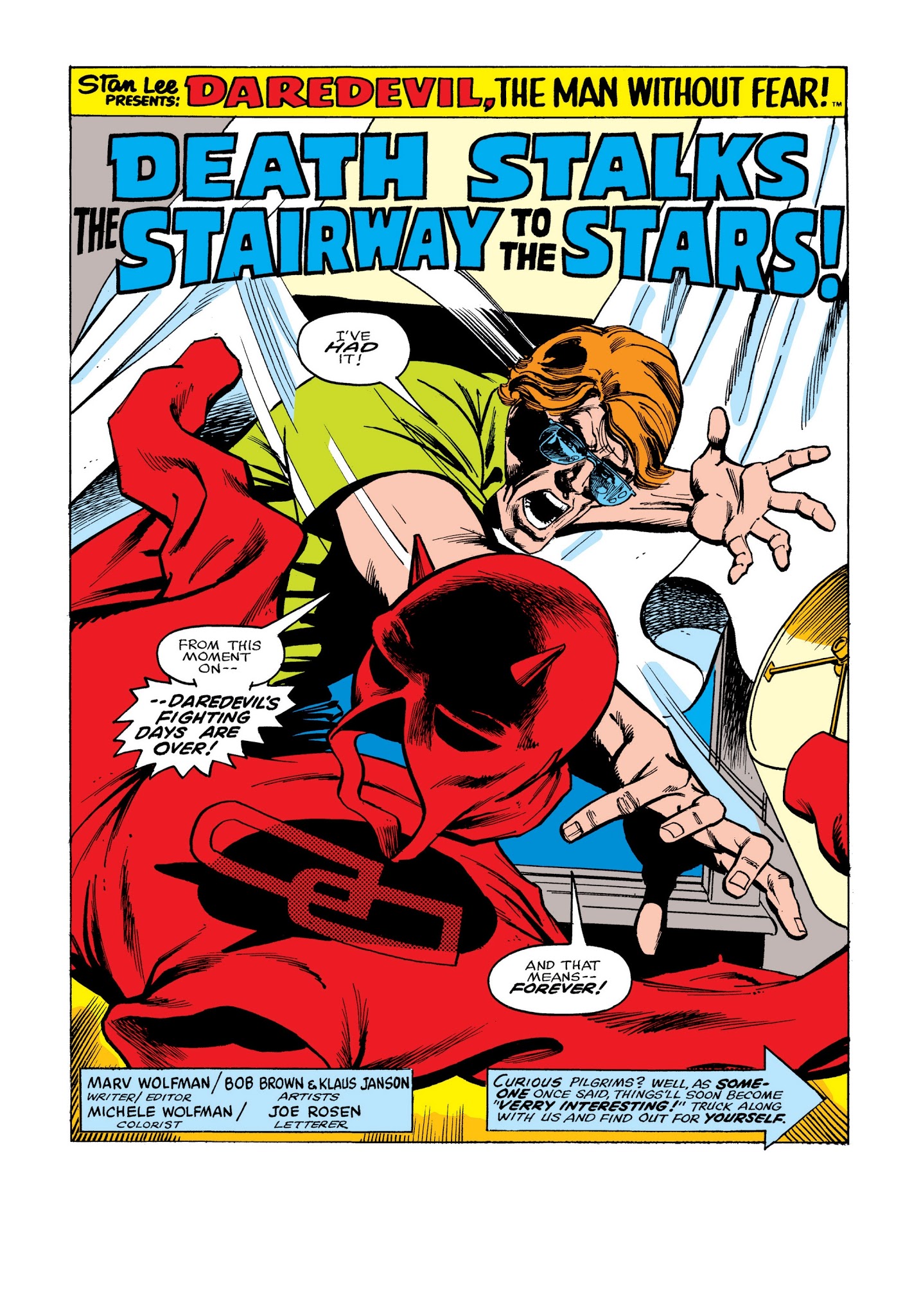 Read online Marvel Masterworks: Daredevil comic -  Issue # TPB 12 (Part 2) - 65