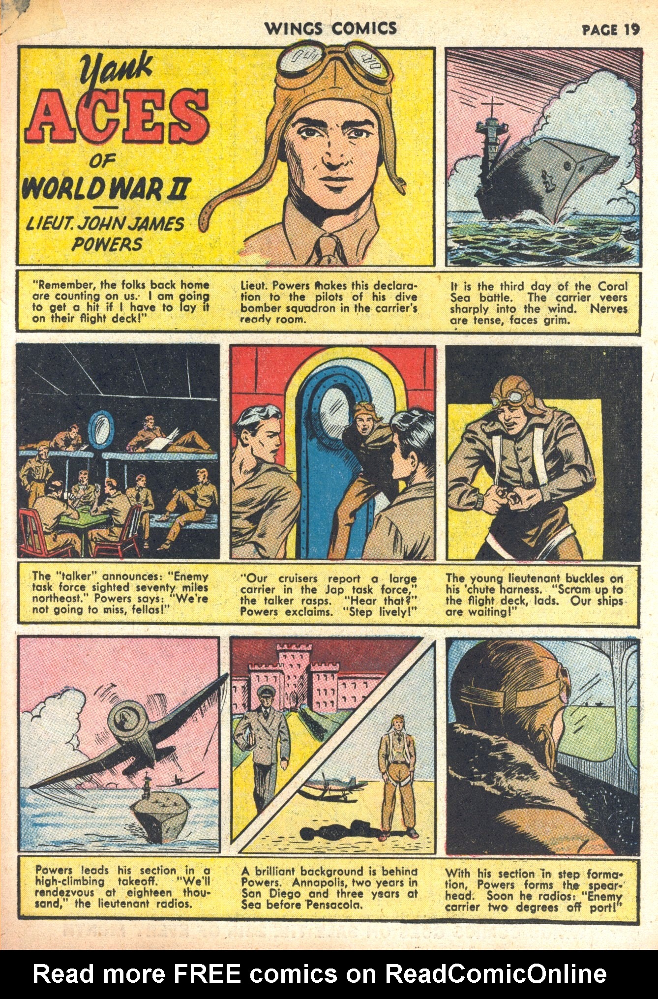 Read online Wings Comics comic -  Issue #30 - 21