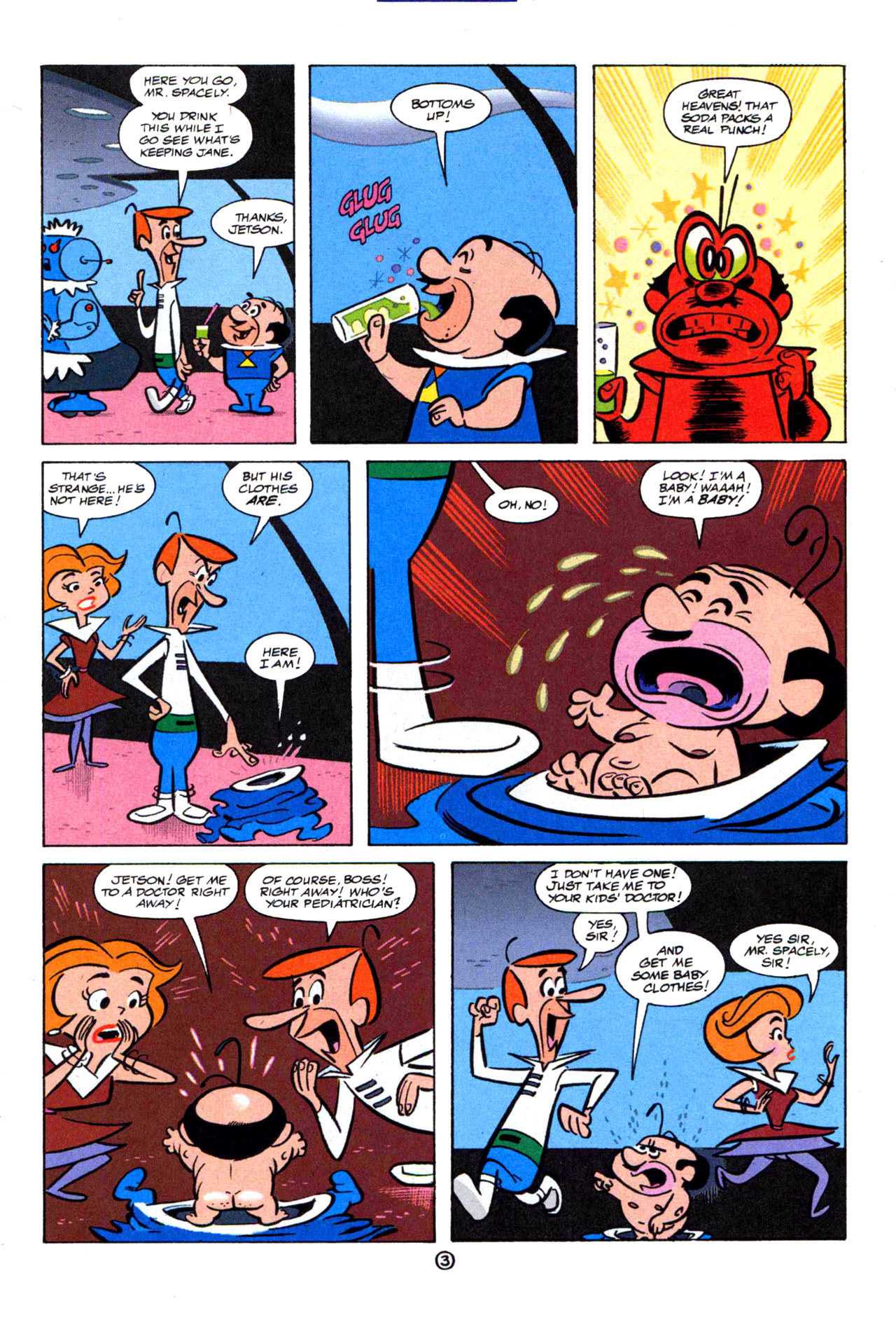Read online The Flintstones and the Jetsons comic -  Issue #3 - 5