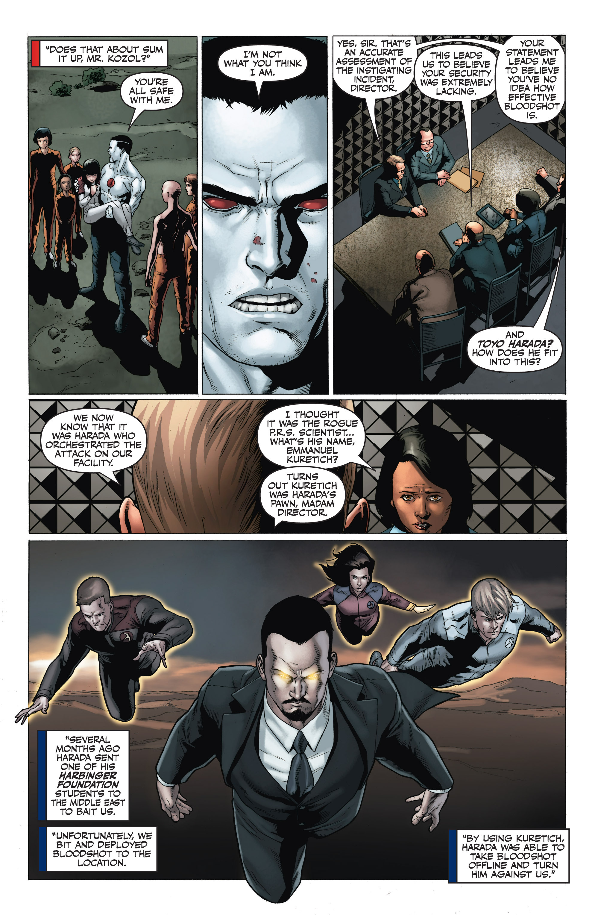 Read online Armor Hunters: Harbinger comic -  Issue # TPB - 103