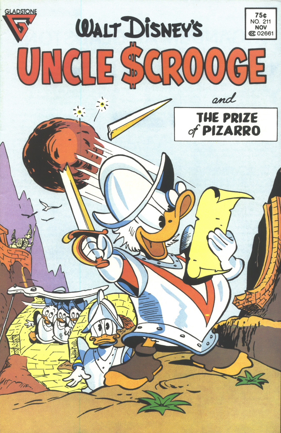 Read online Uncle Scrooge (1953) comic -  Issue #211 - 1
