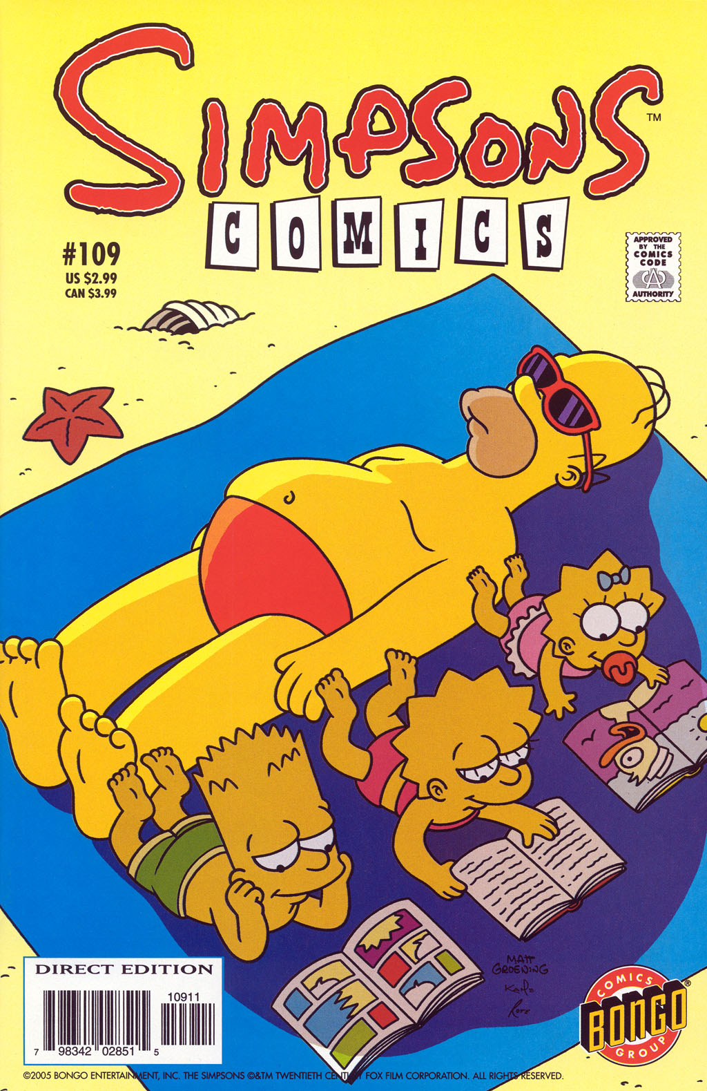 Read online Simpsons Comics comic -  Issue #109 - 1