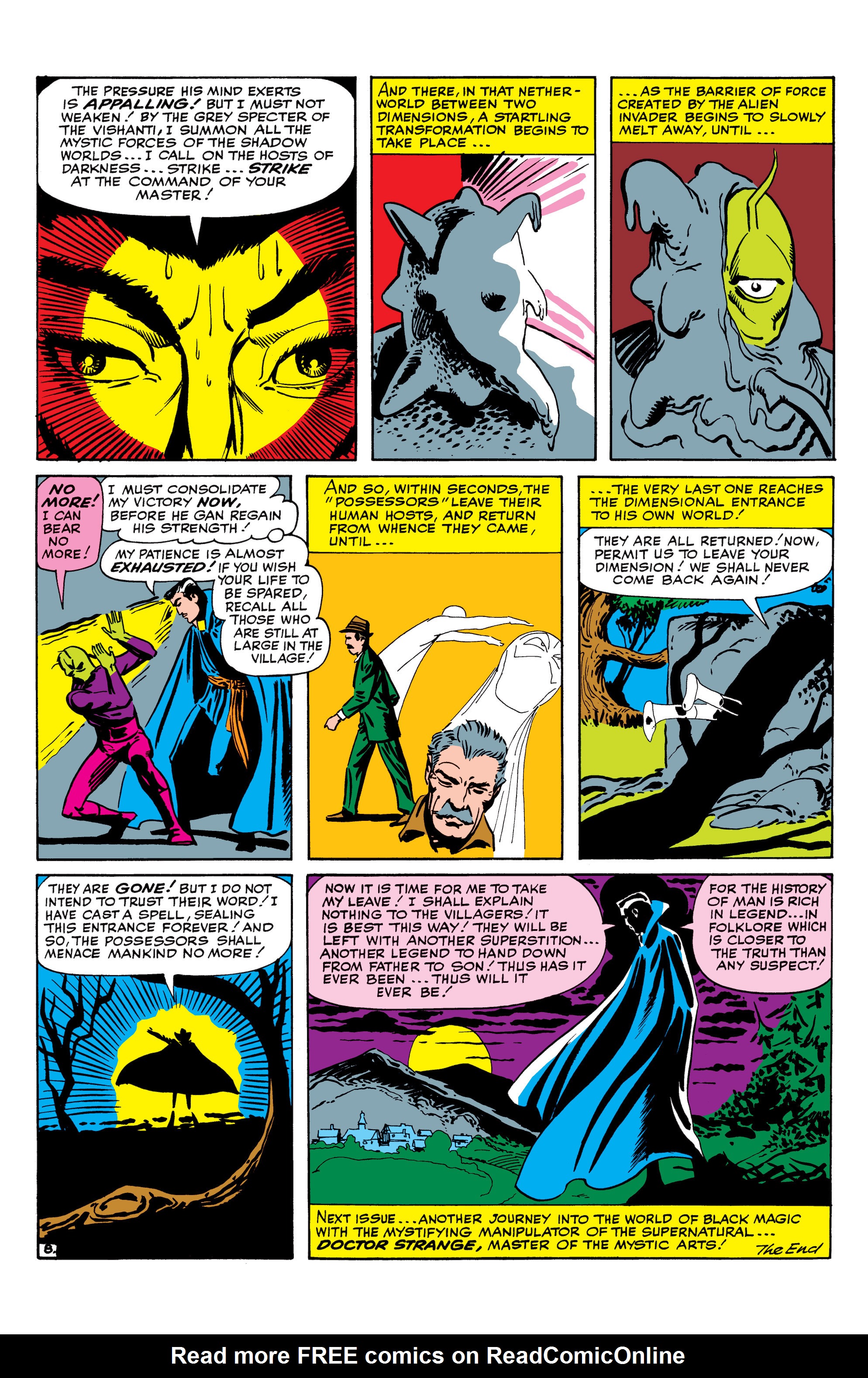 Read online Marvel Masterworks: Doctor Strange comic -  Issue # TPB 1 - 59