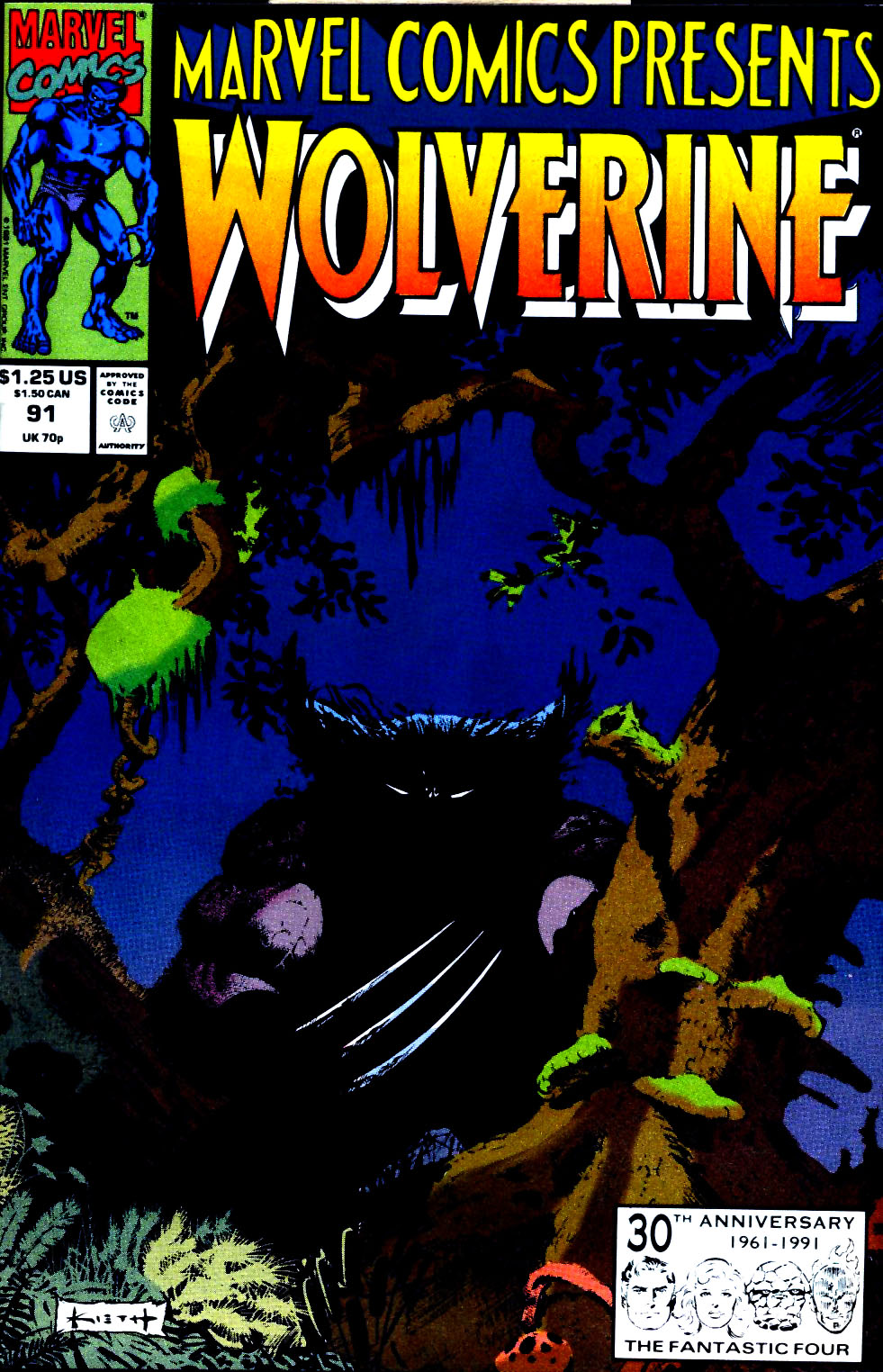 Read online Marvel Comics Presents (1988) comic -  Issue #91 - 1